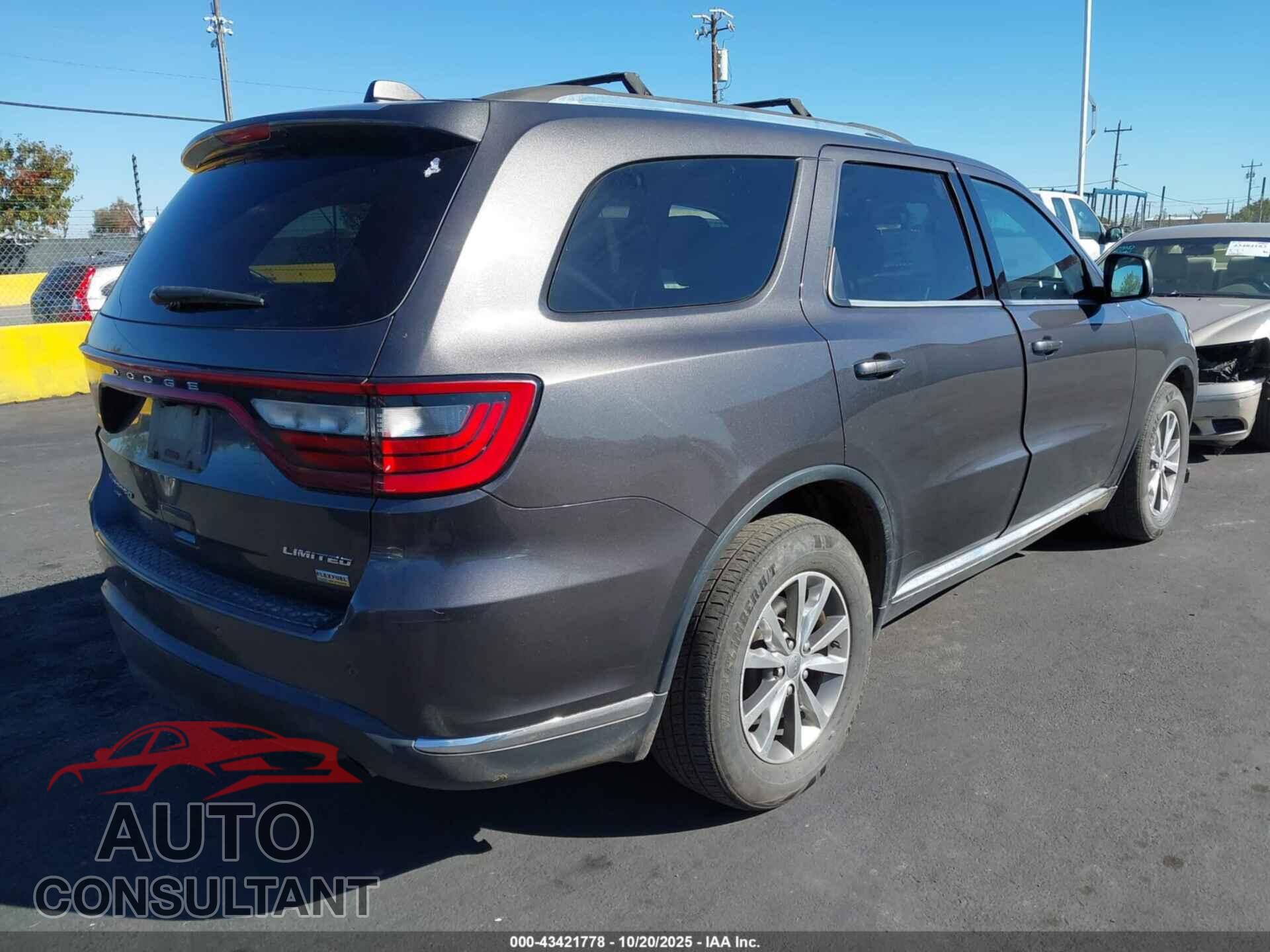 DODGE DURANGO 2015 - 1C4RDJDG0FC843079