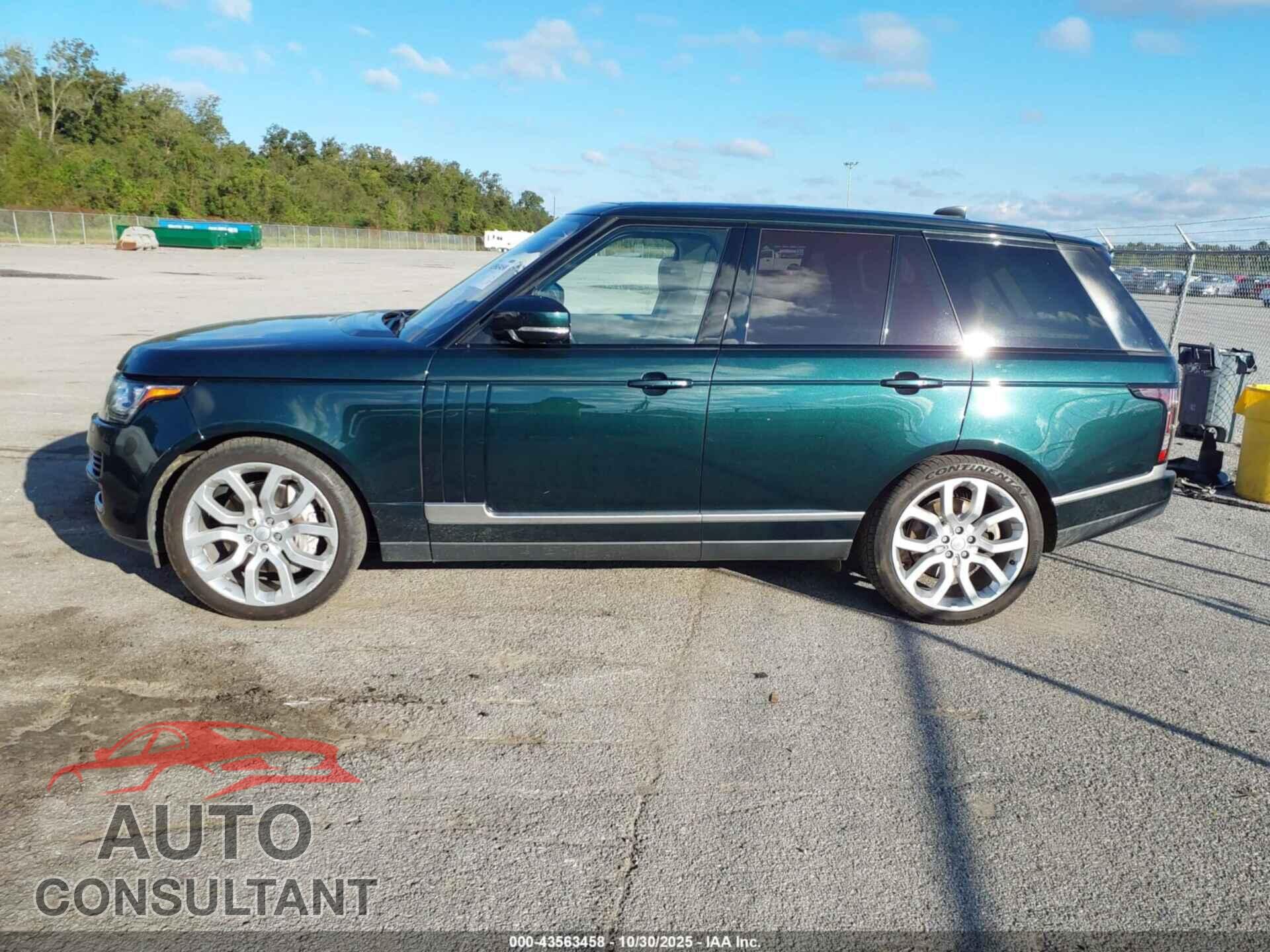 LAND ROVER RANGE ROVER 2017 - SALGS2FV6HA328271