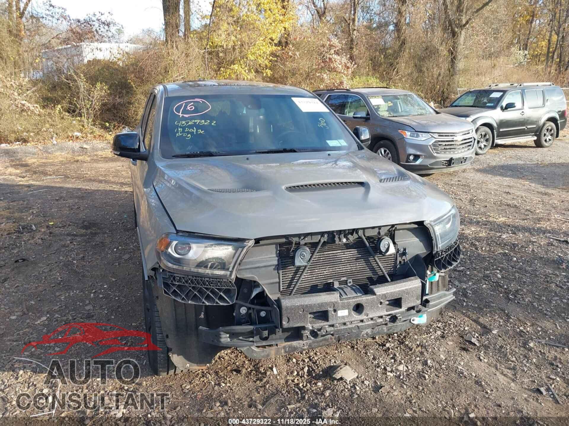DODGE DURANGO 2019 - 1C4SDJCT6KC652681
