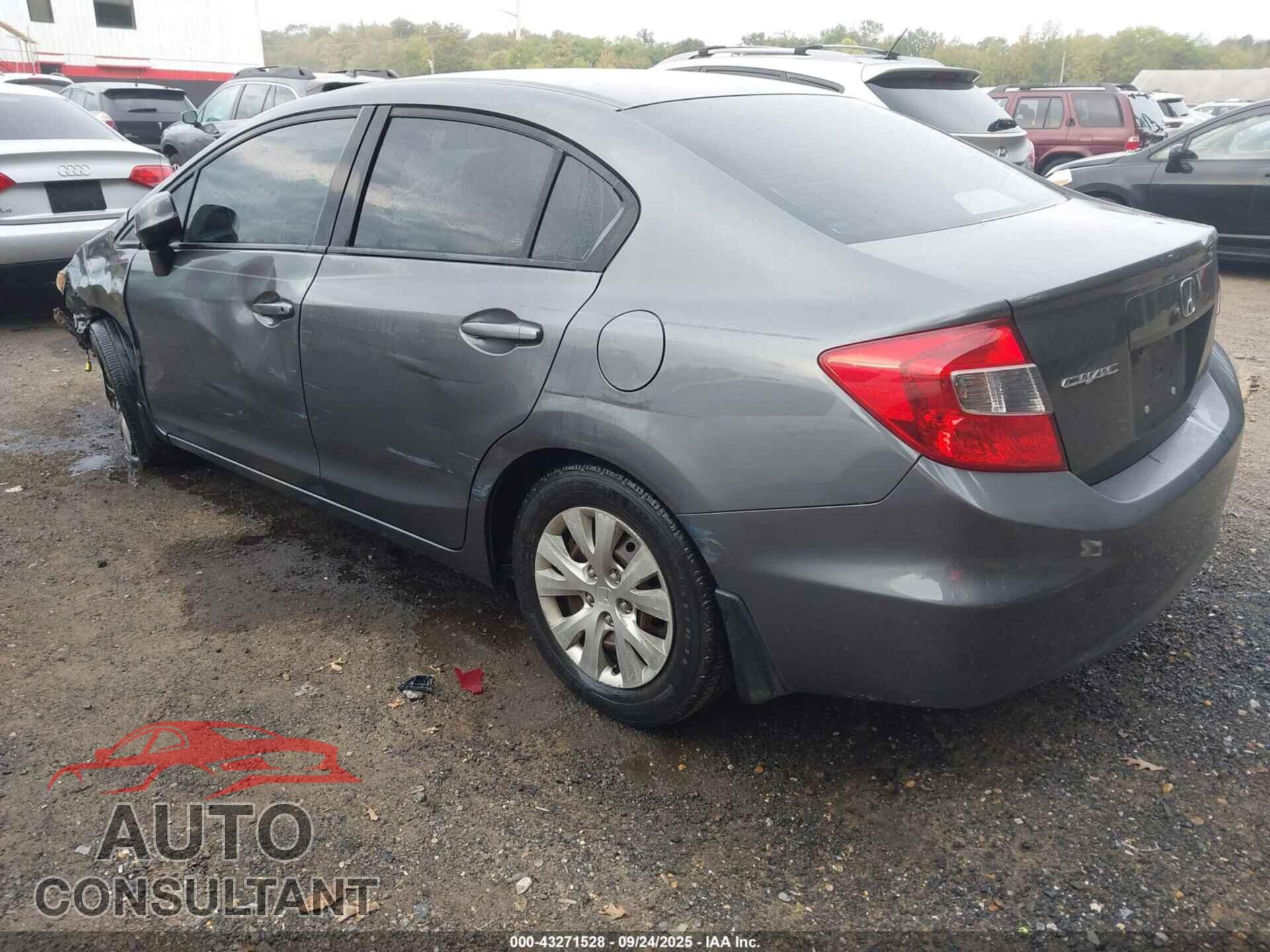 HONDA CIVIC 2012 - 19XFB2F5XCE324071