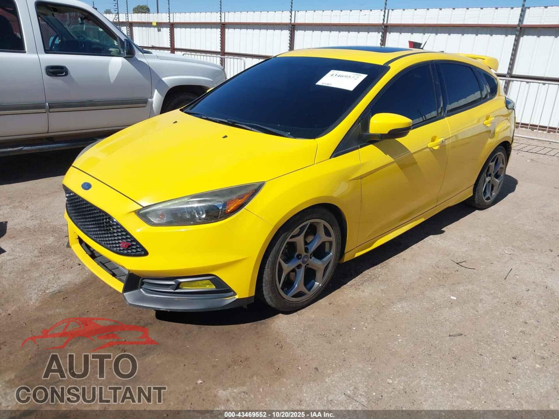 FORD FOCUS ST 2017 - 1FADP3L99HL220603
