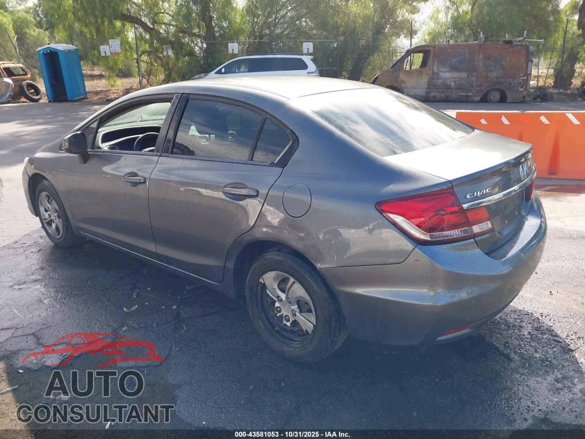 HONDA CIVIC 2013 - 19XFB2F53DE294302
