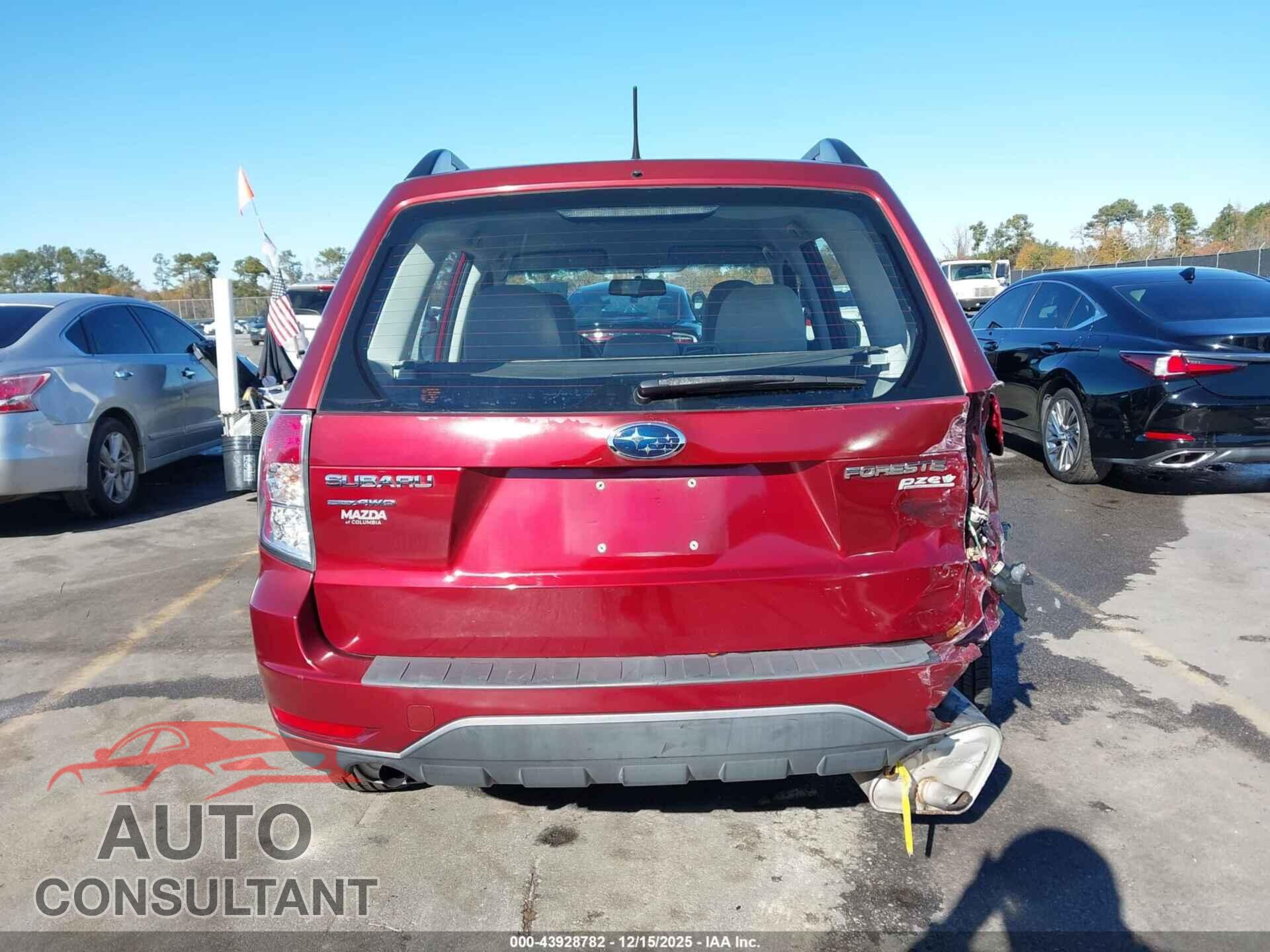 SUBARU FORESTER 2013 - JF2SHABC1DH443586