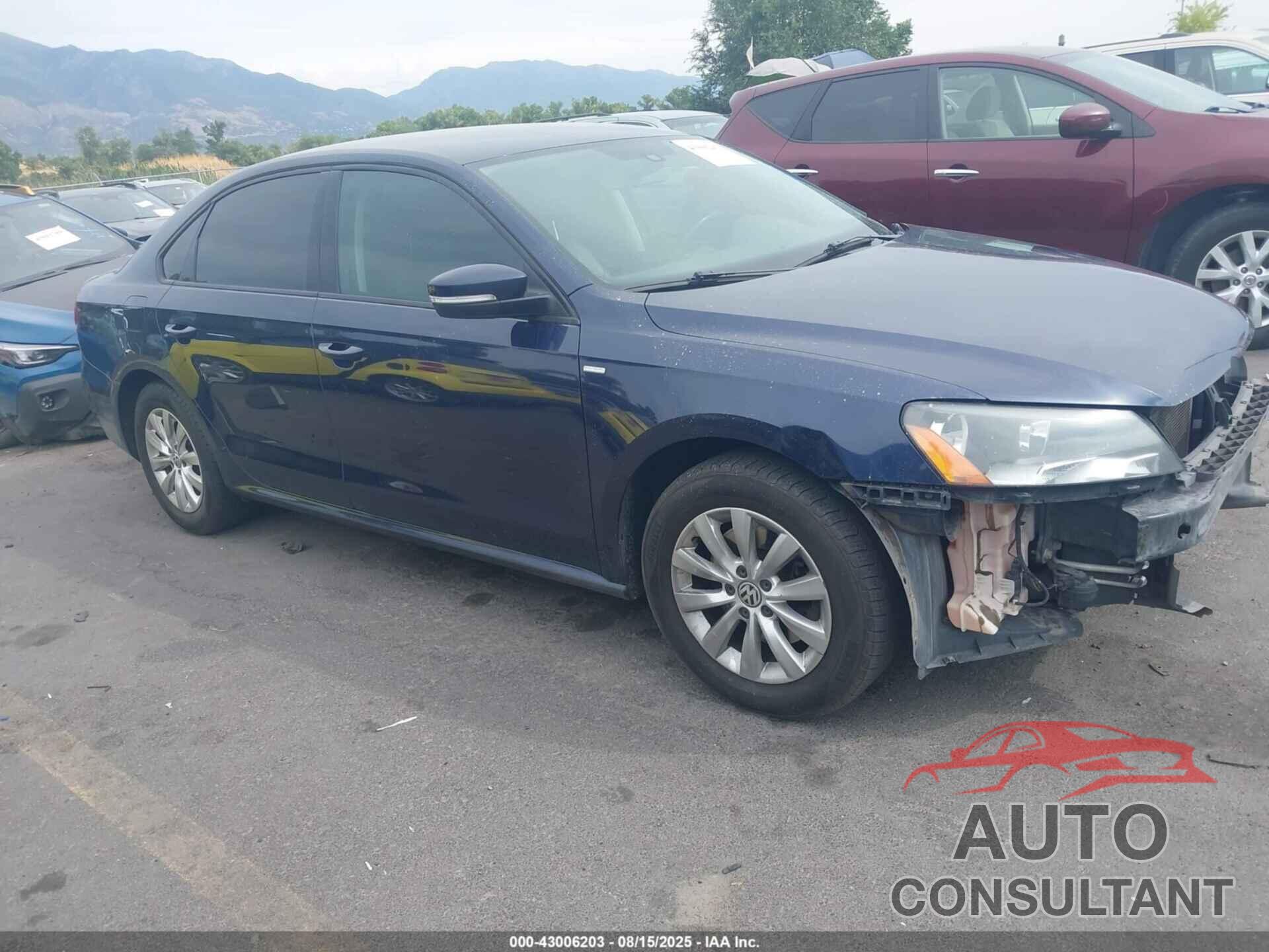 VOLKSWAGEN PASSAT 2014 - 1VWAT7A35EC089404