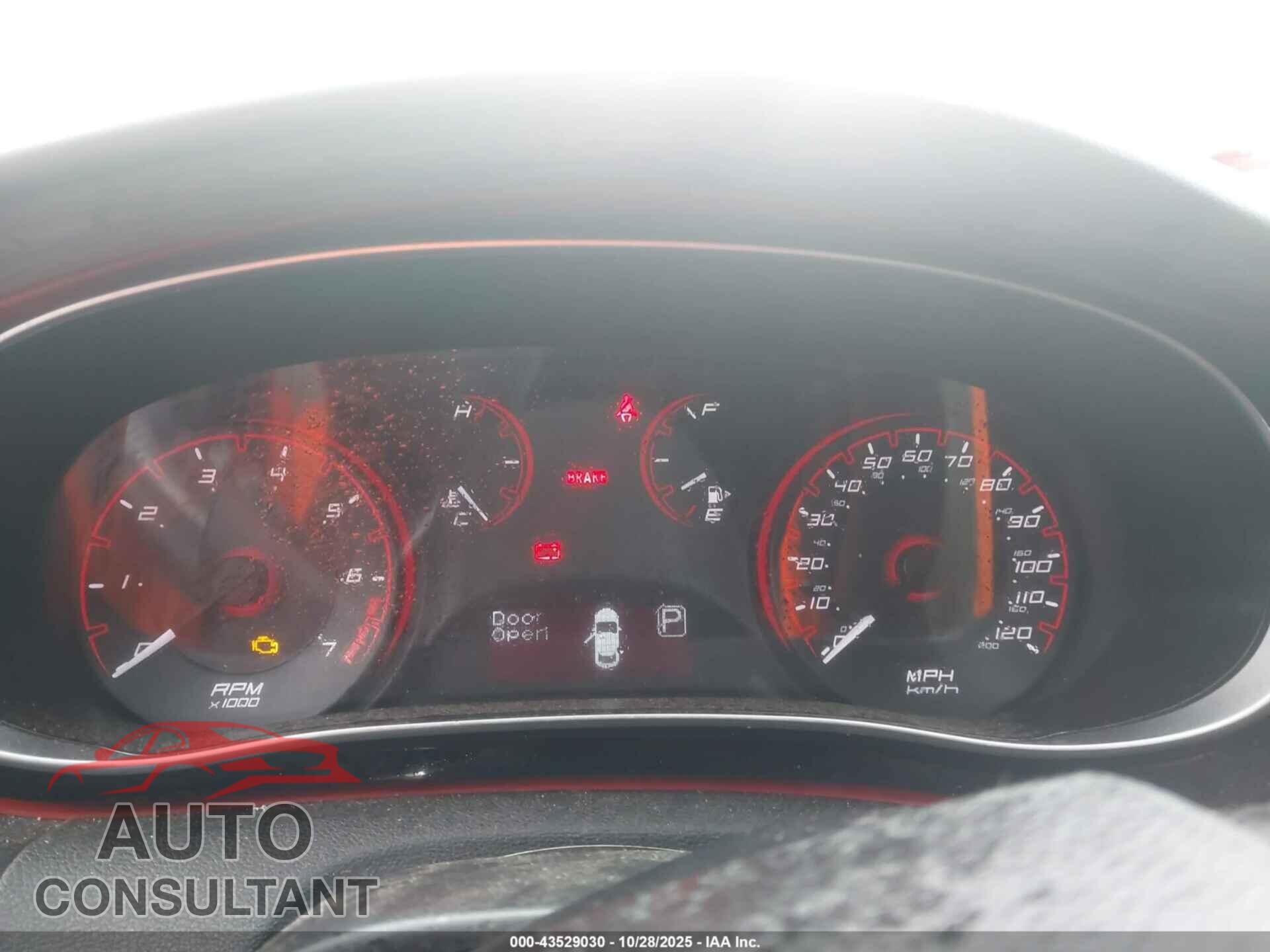 DODGE DART 2015 - 1C3CDFBB3FD265049