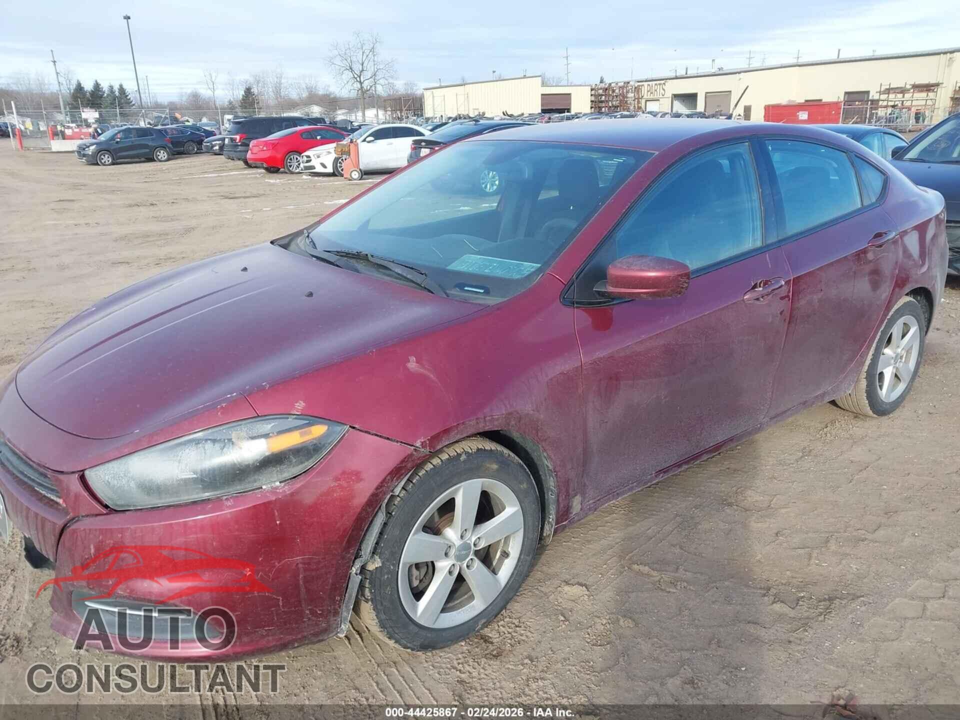 DODGE DART 2015 - 1C3CDFBB1FD278124