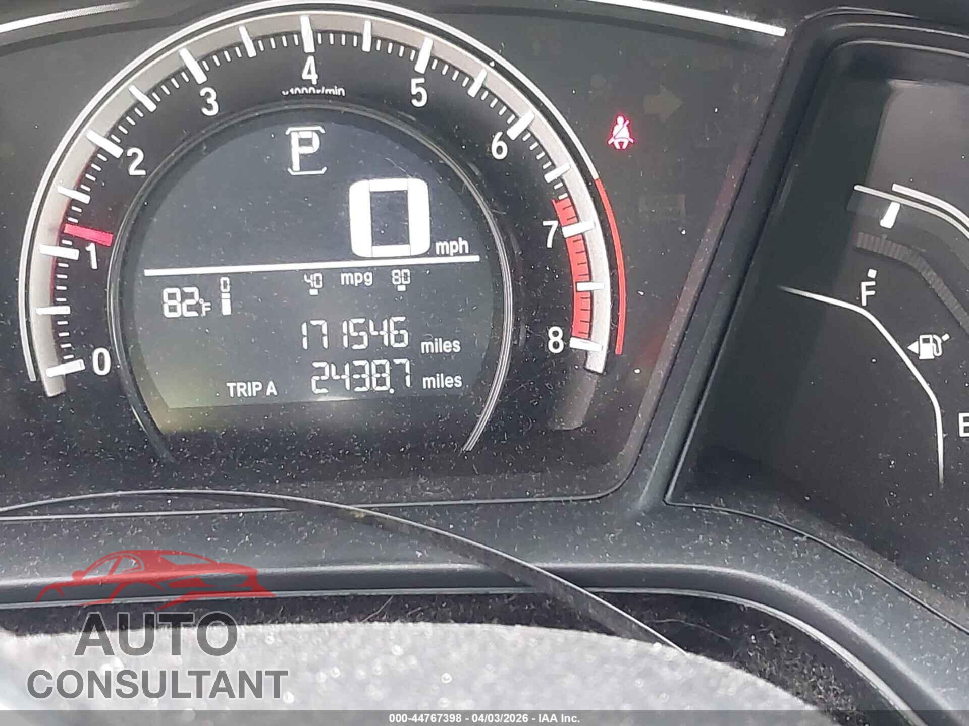 HONDA CIVIC 2016 - 19XFC2F56GE208885