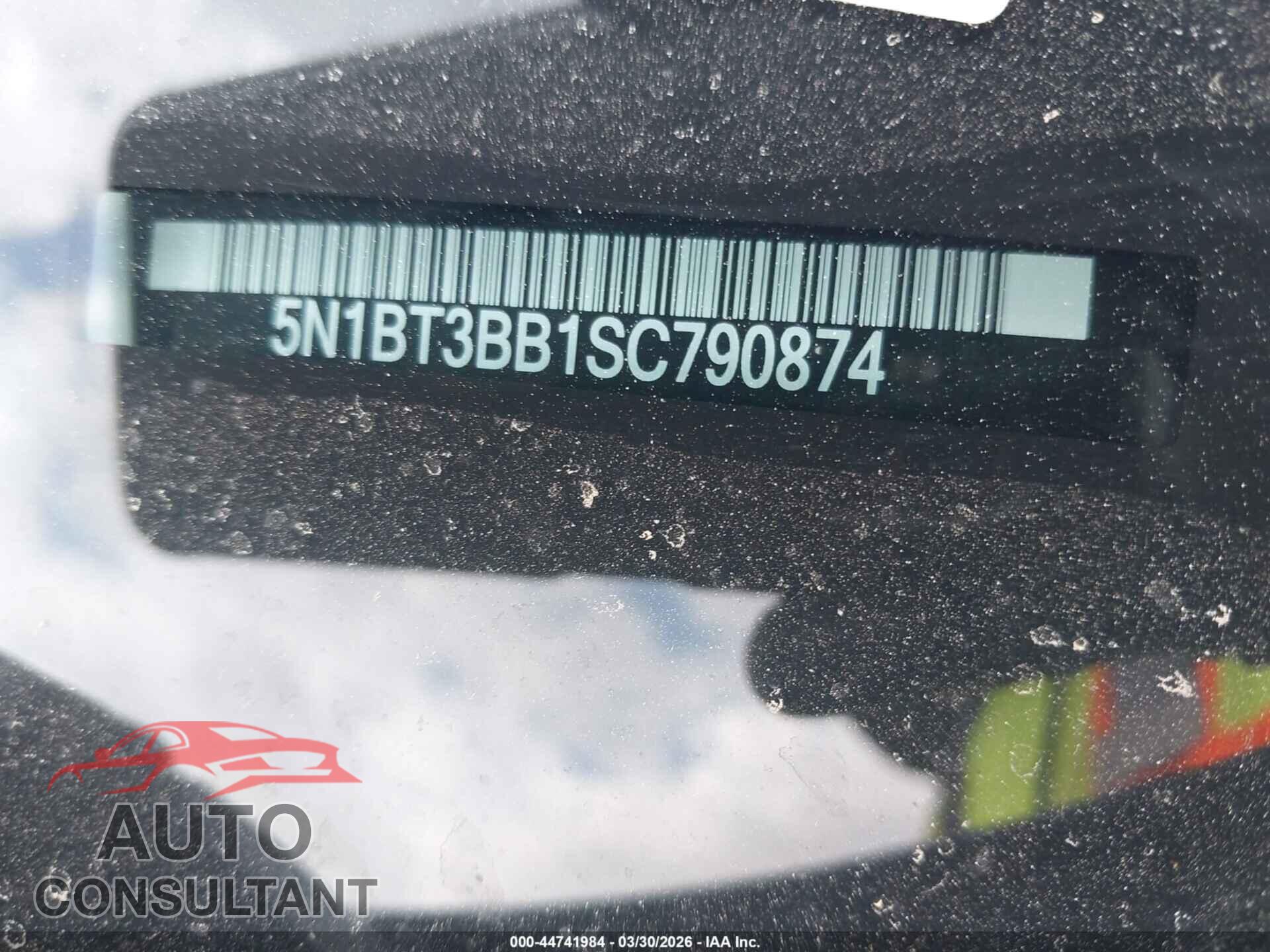NISSAN ROGUE 2025 - 5N1BT3BB1SC790874
