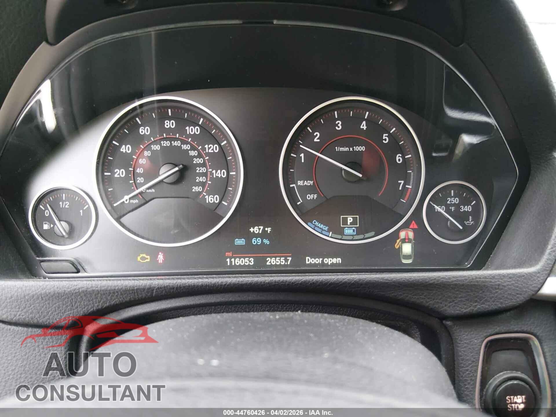 BMW 330E 2017 - WBA8E1C37HA029787