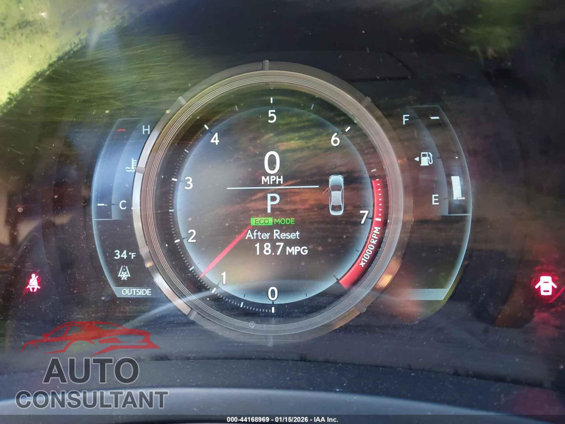 LEXUS IS 250 2015 - JTHBF1D20F5079219