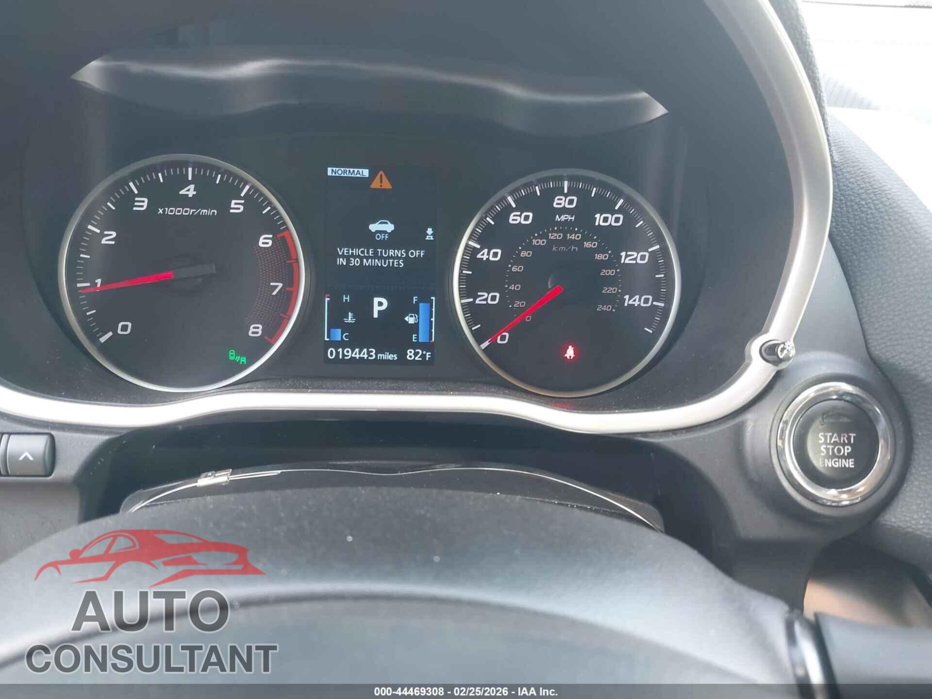 MITSUBISHI ECLIPSE CROSS 2025 - JA4ATWAA0SZ038245