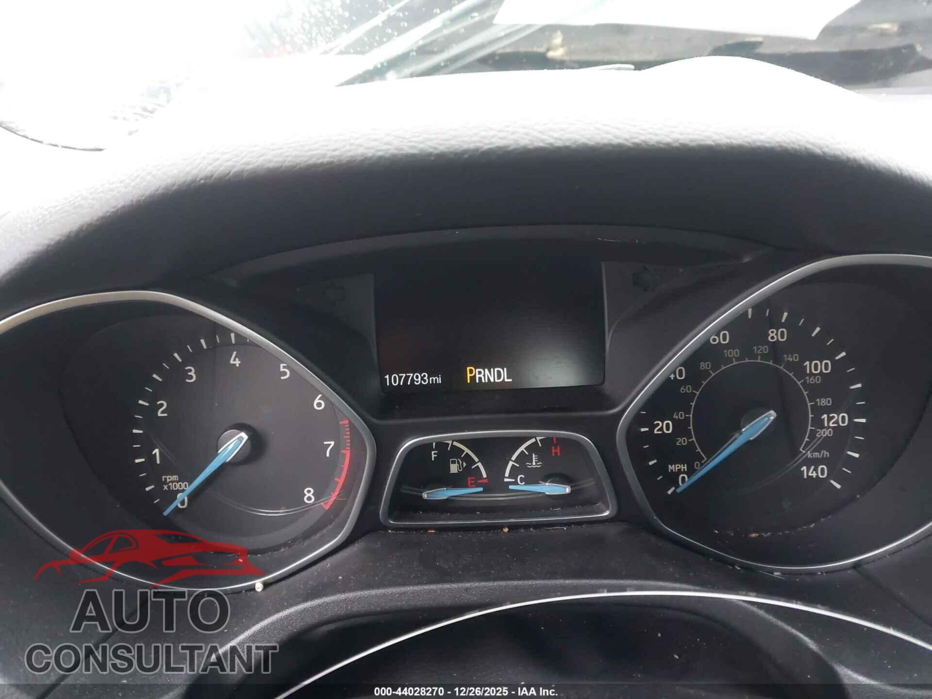 FORD FOCUS 2016 - 1FADP3F25GL320128