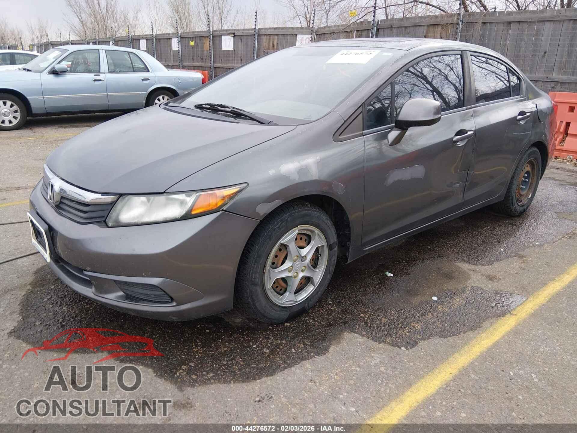 HONDA CIVIC 2012 - 2HGFB2F97CH501779
