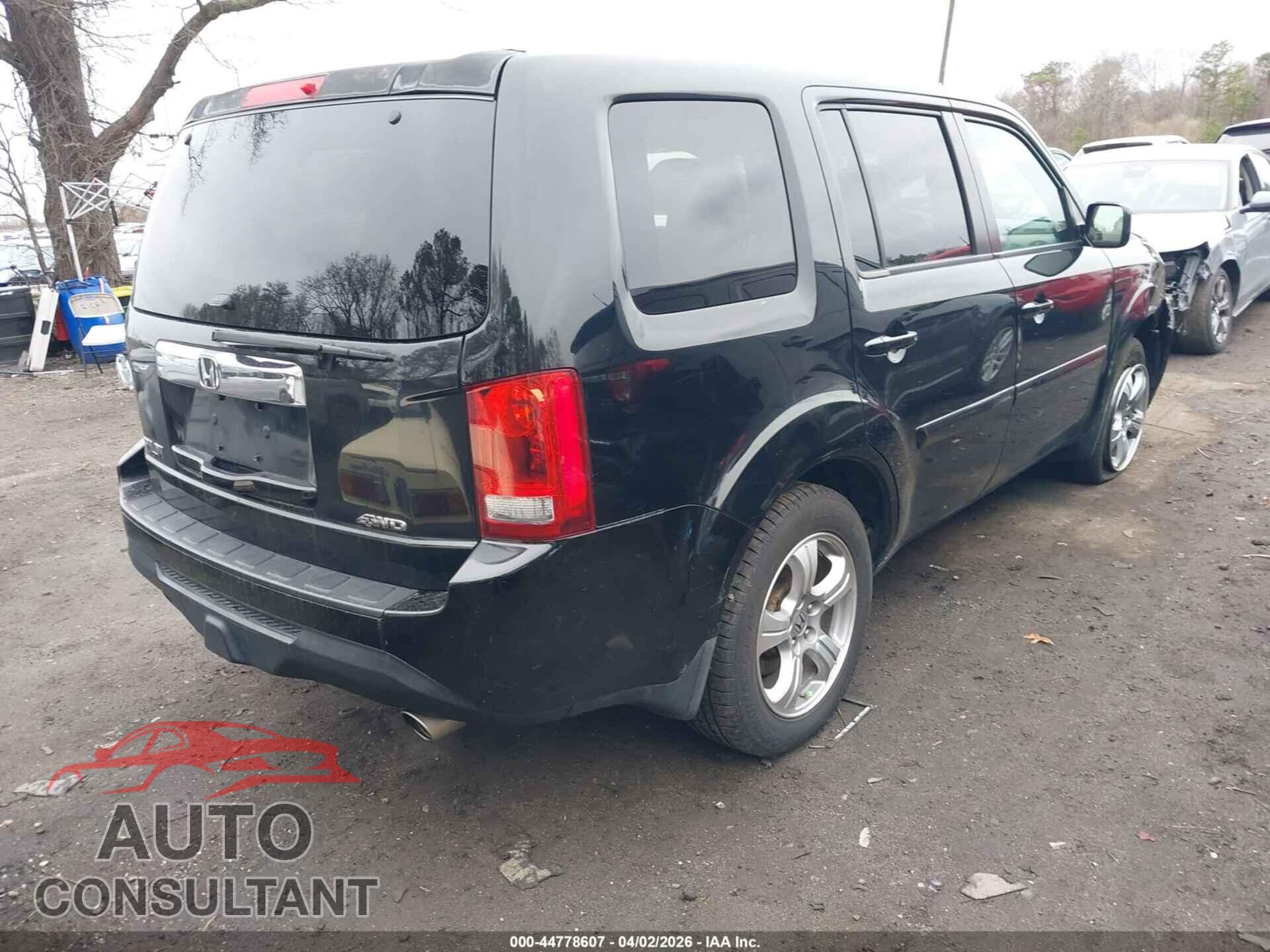 HONDA PILOT 2012 - 5FNYF4H50CB030436