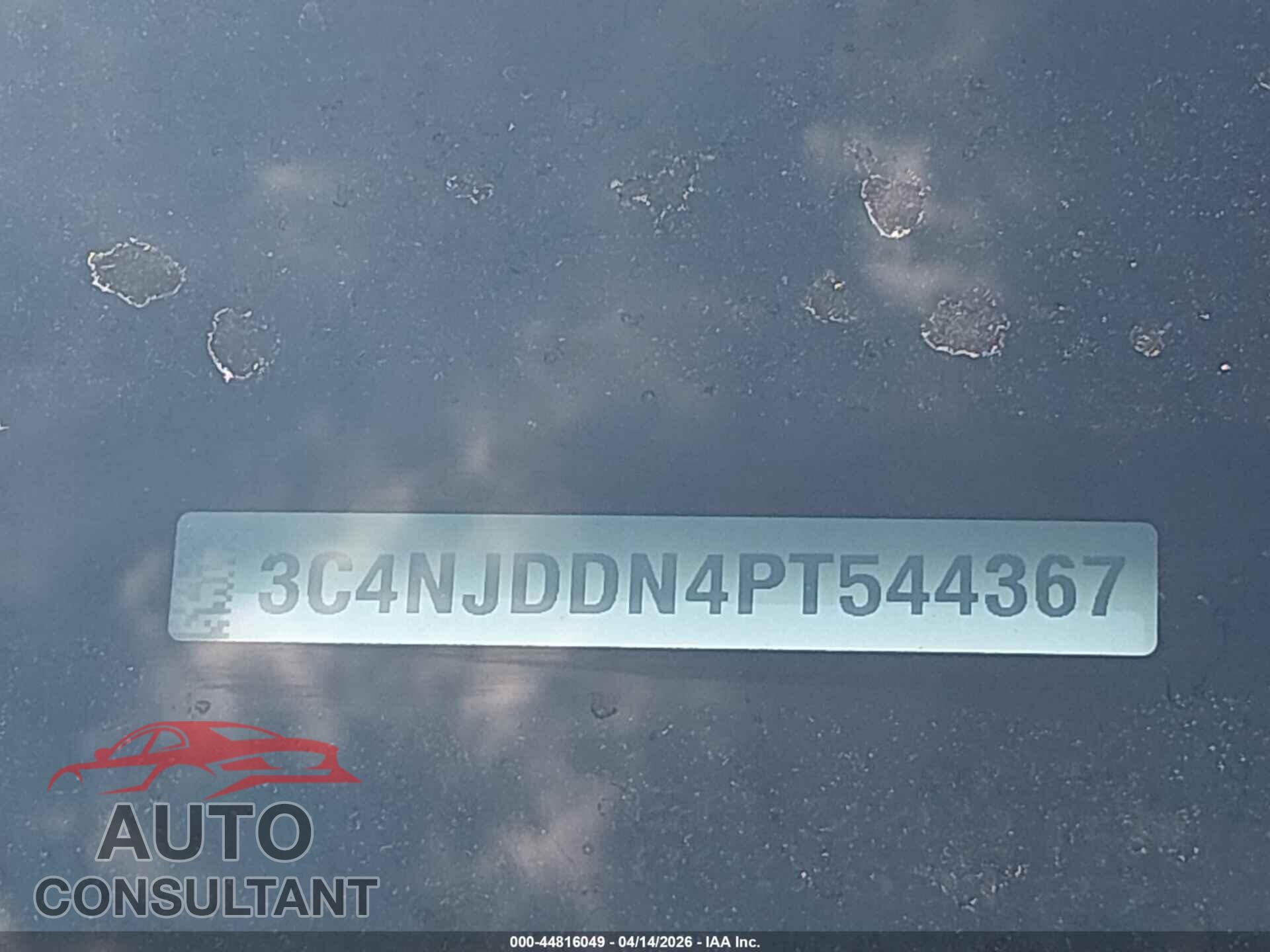 JEEP COMPASS 2023 - 3C4NJDDN4PT544367