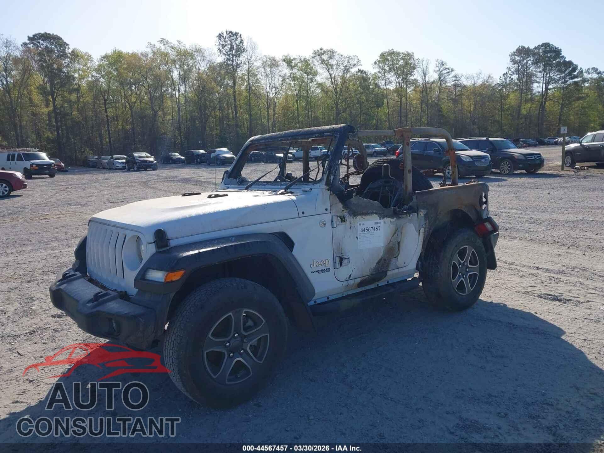JEEP WRANGLER 2018 - 1C4GJXAG5JW169459