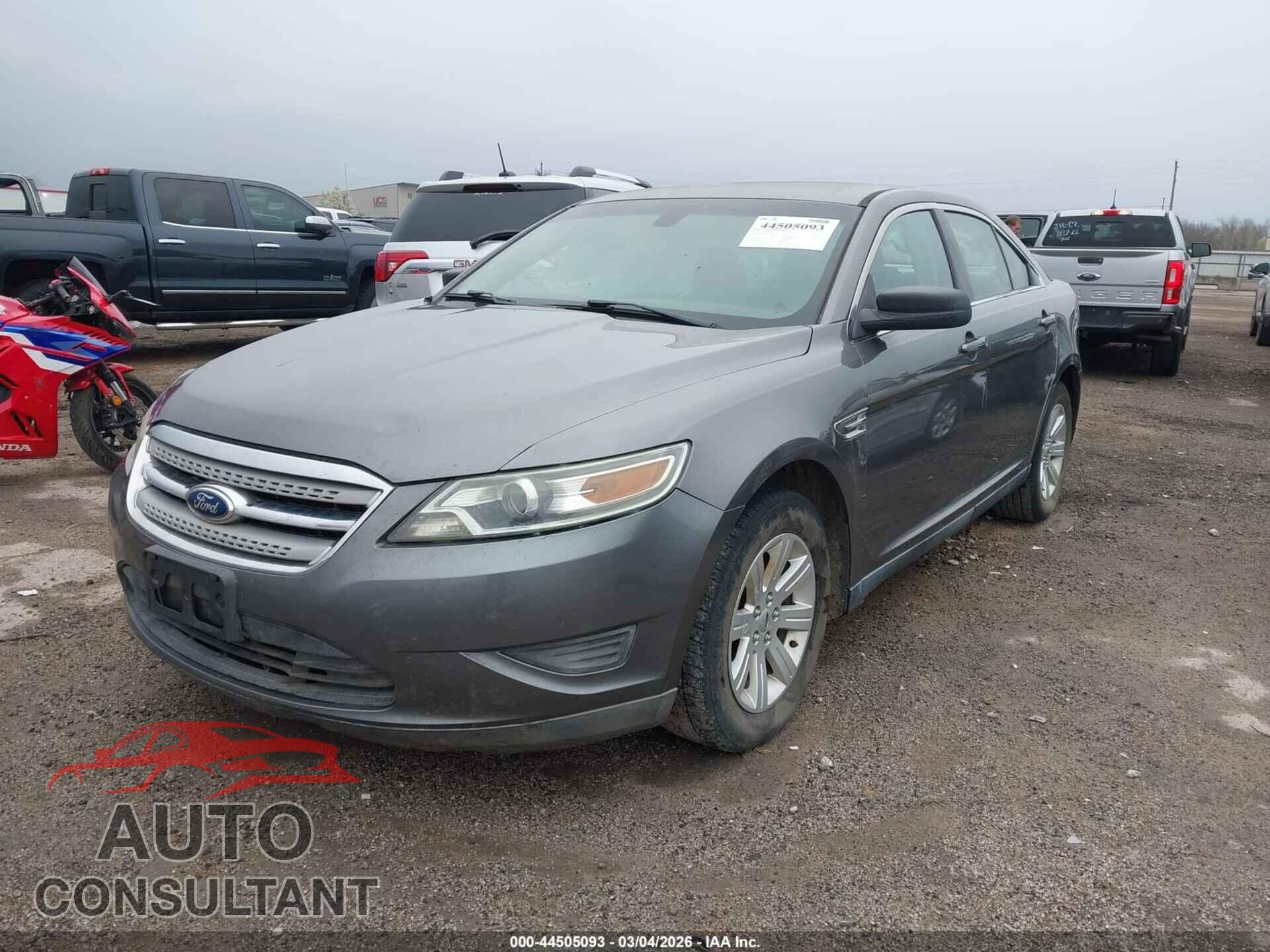 FORD TAURUS 2011 - 1FAHP2DW8BG146414