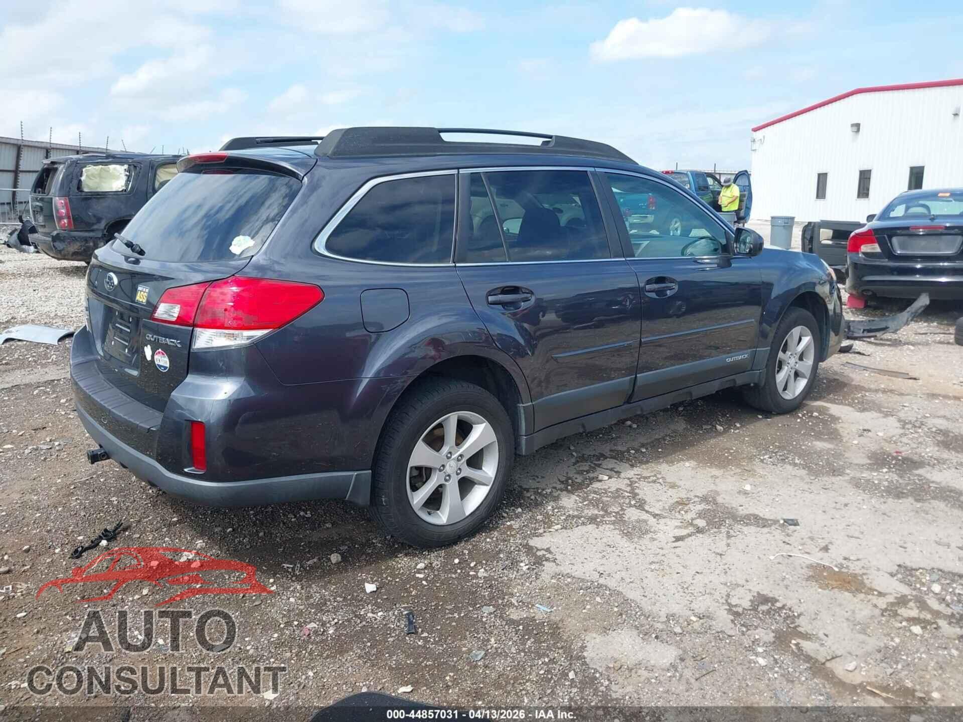 SUBARU OUTBACK 2013 - 4S4BRCBC0D3206376