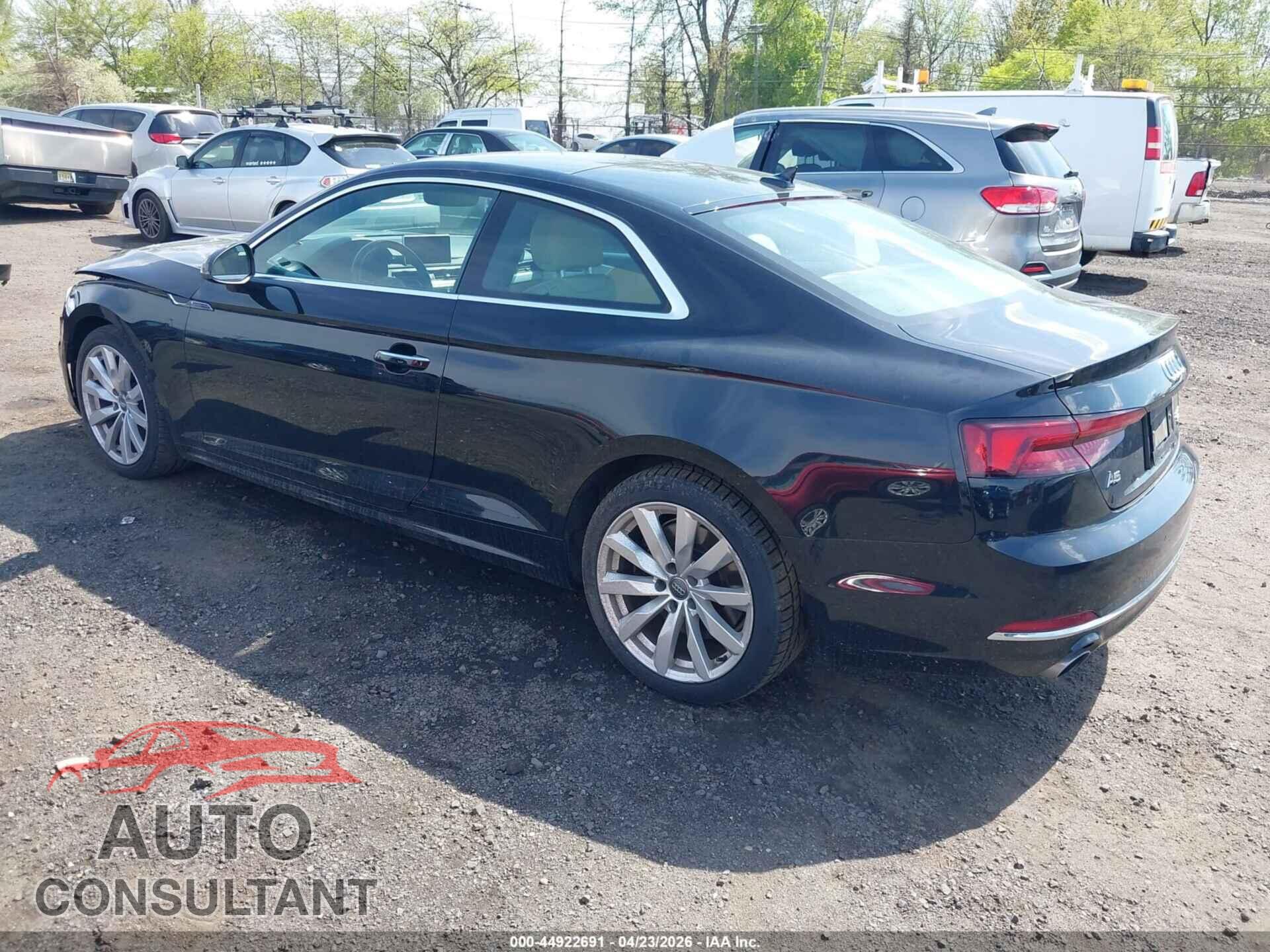 AUDI A5 2018 - WAUPNAF50JA012392