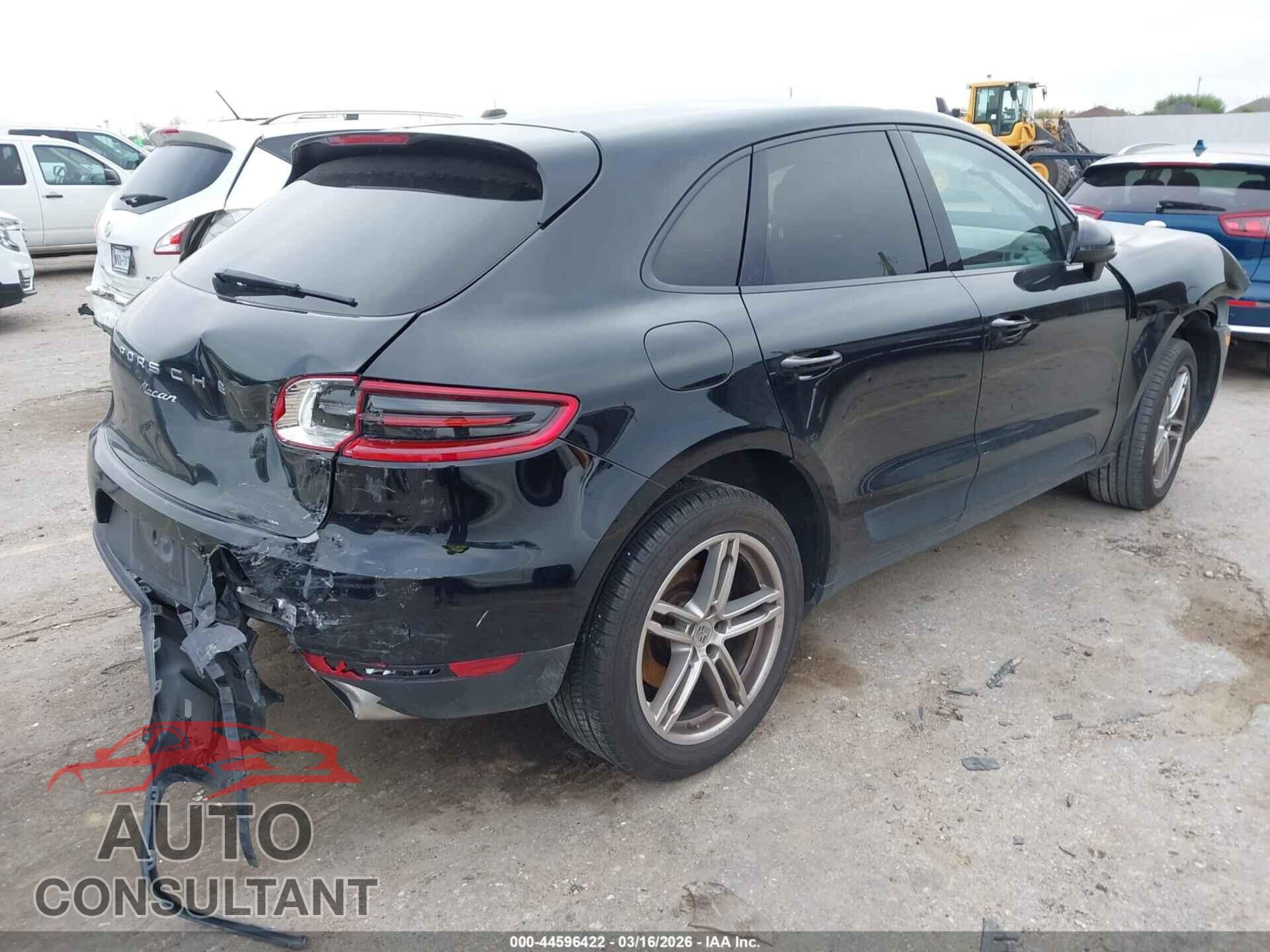 PORSCHE MACAN 2017 - WP1AA2A58HLB03537