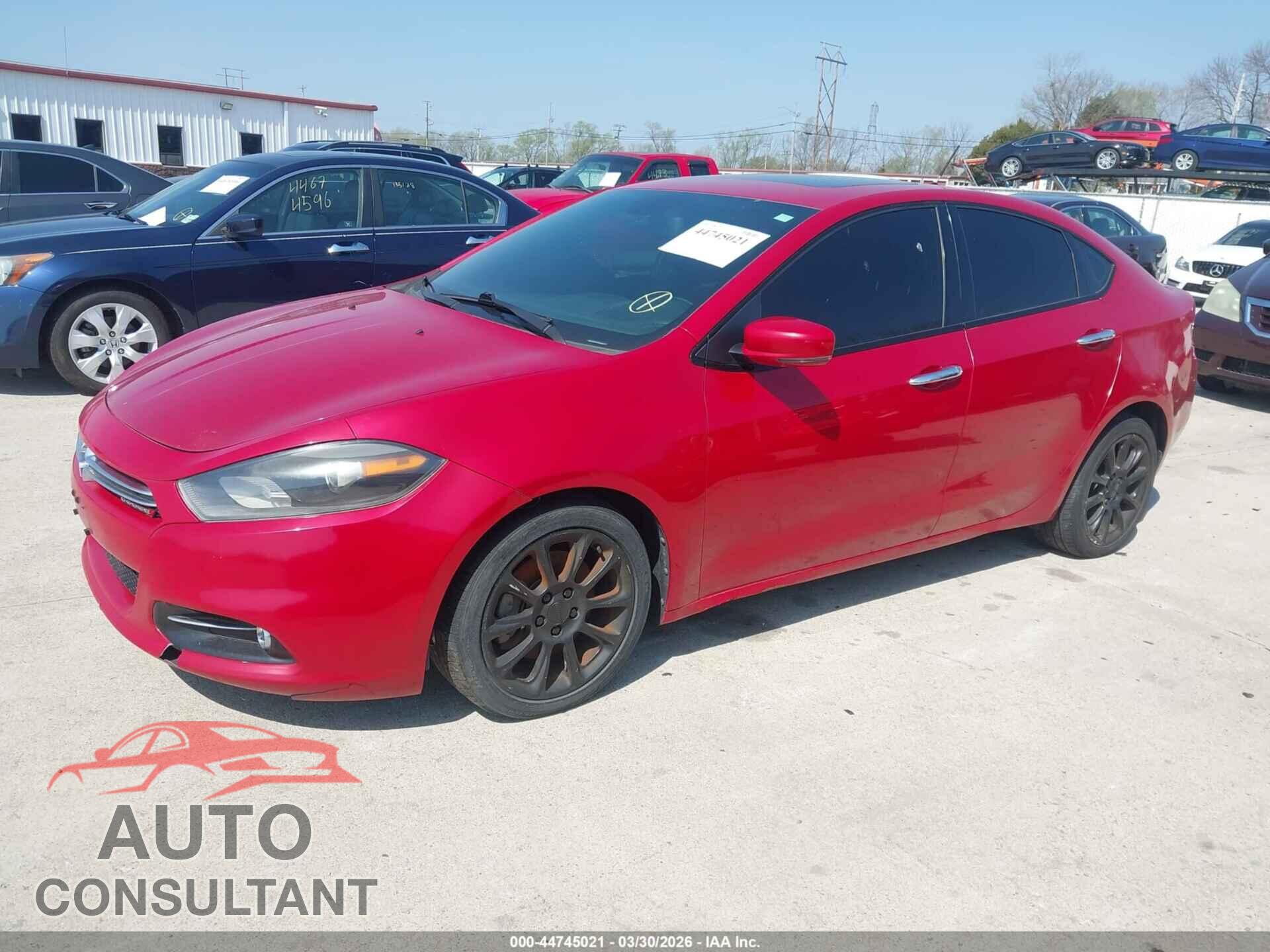 DODGE DART 2013 - 1C3CDFCHXDD684810