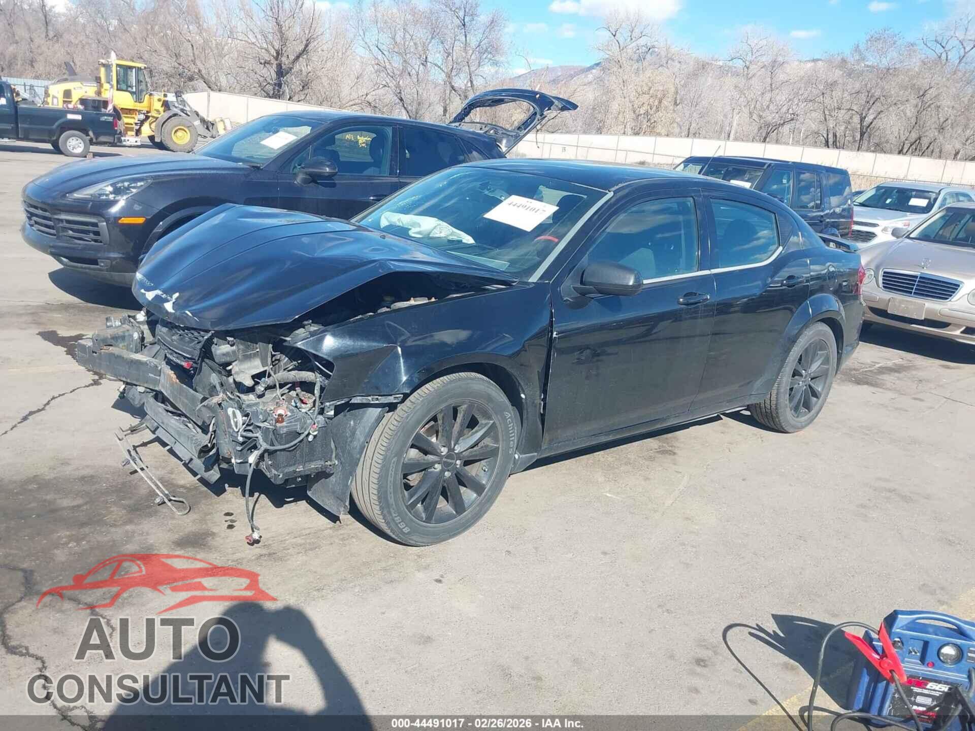 DODGE AVENGER 2013 - 1C3CDZCB1DN652514