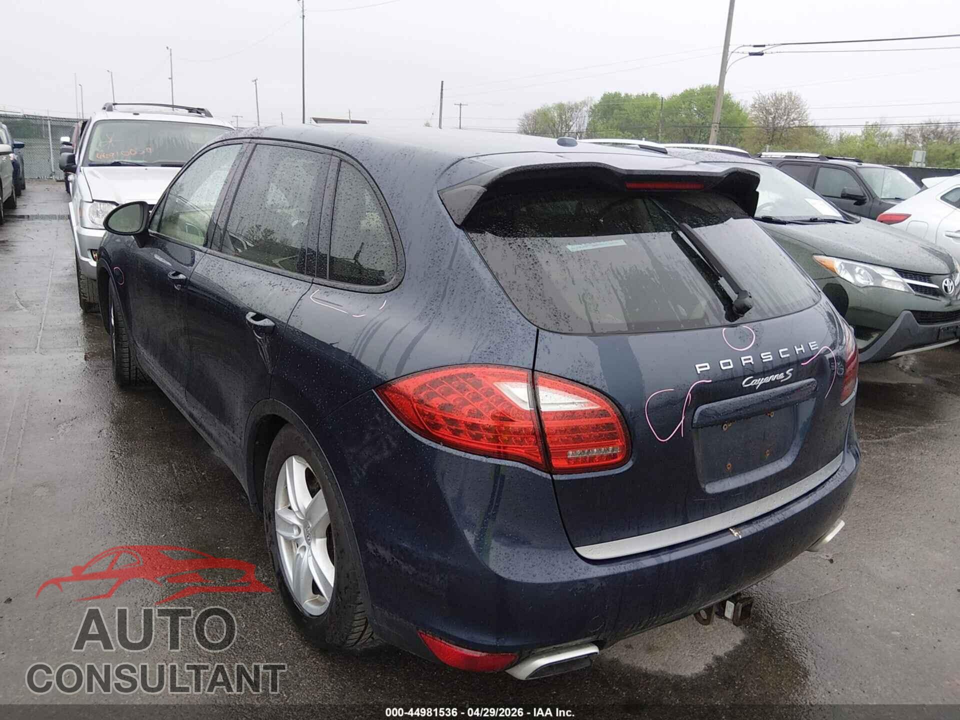 PORSCHE CAYENNE 2012 - WP1AB2A28CLA45313