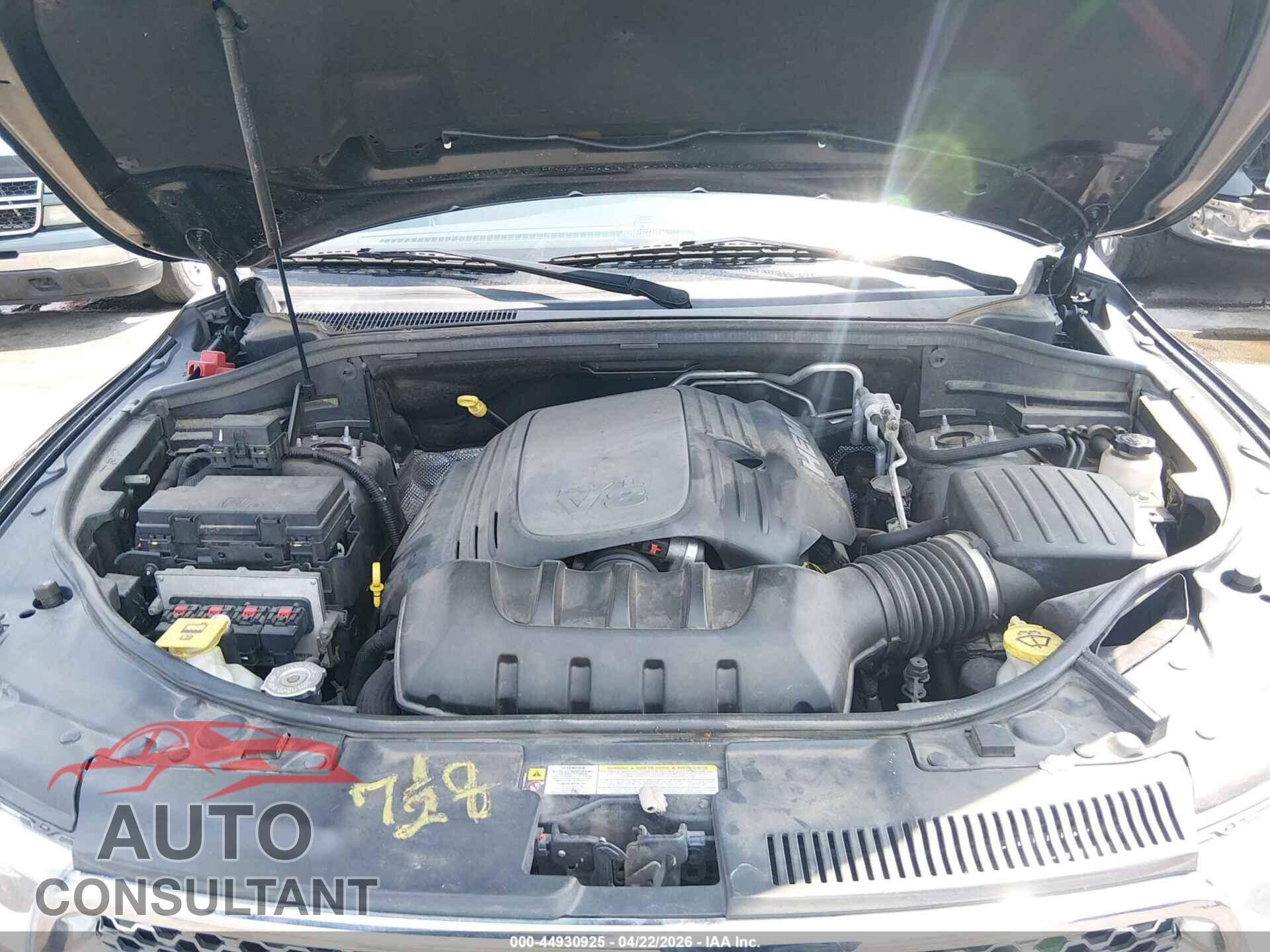 DODGE DURANGO 2012 - 1C4SDHET7CC260574