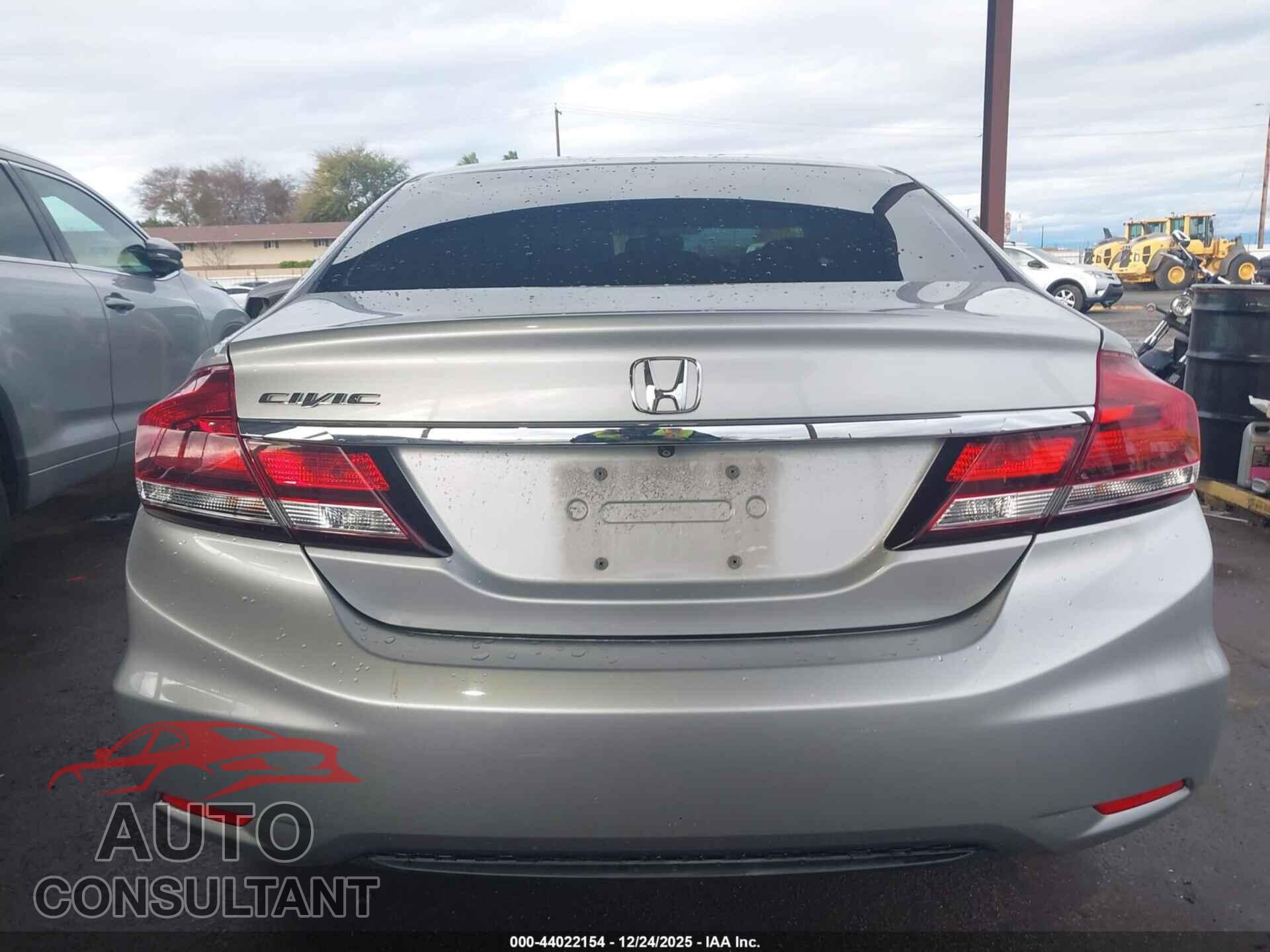 HONDA CIVIC 2013 - 19XFB2F93DE283531