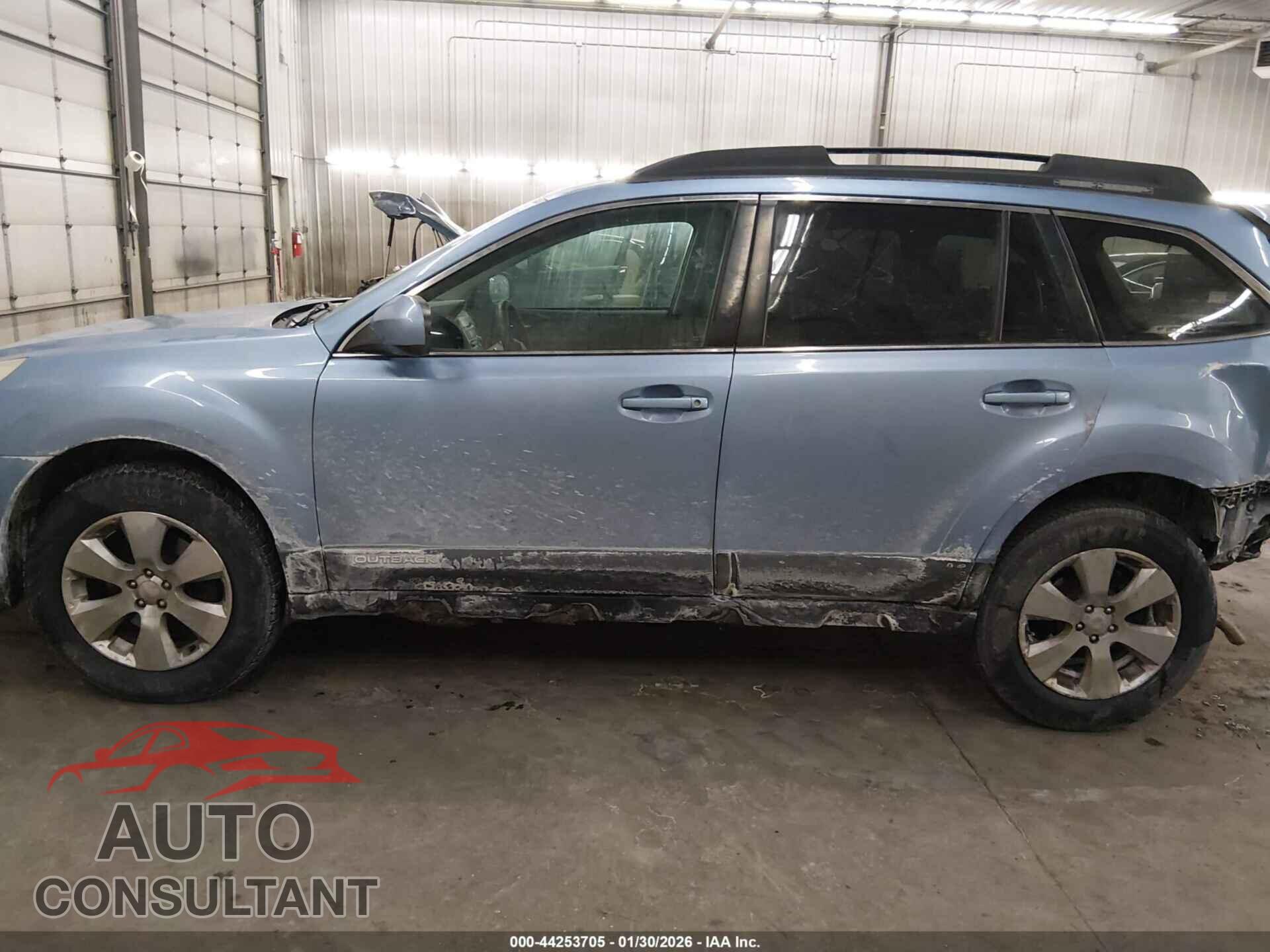SUBARU OUTBACK 2011 - 4S4BRDKC7B2372340