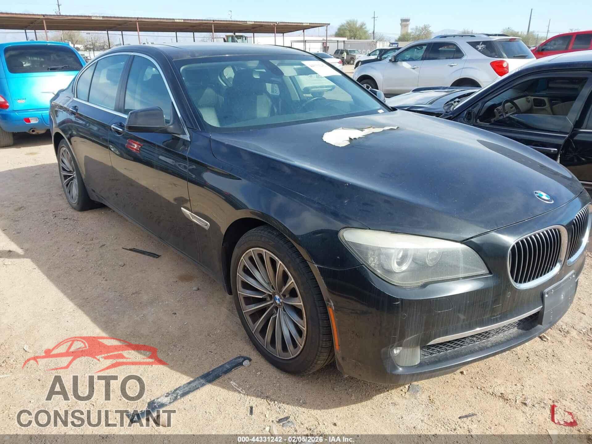 BMW 740I 2011 - WBAKA4C56BC612819