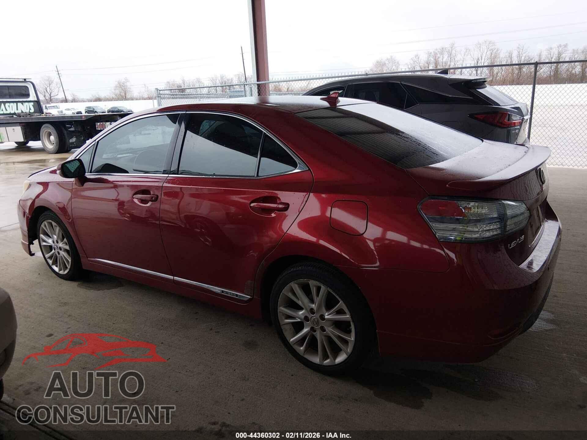 LEXUS HS 250H 2010 - JTHBB1BA2A2003114