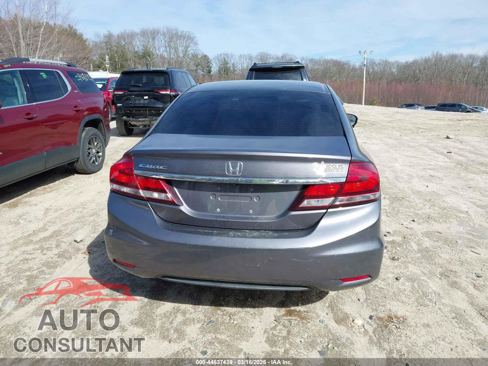 HONDA CIVIC 2015 - 19XFB2F82FE241216
