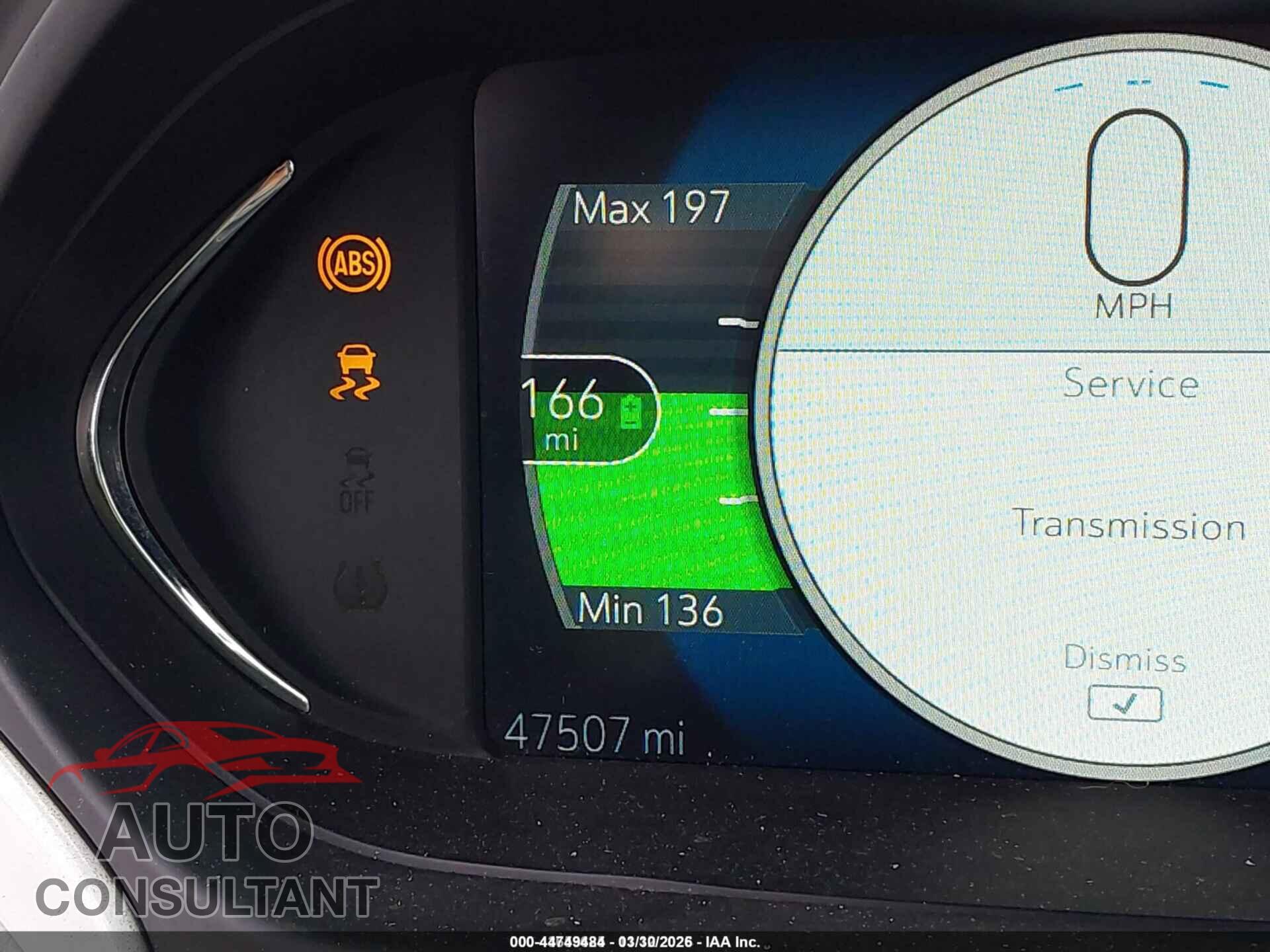 CHEVROLET BOLT EV 2018 - 1G1FW6S03J4112562
