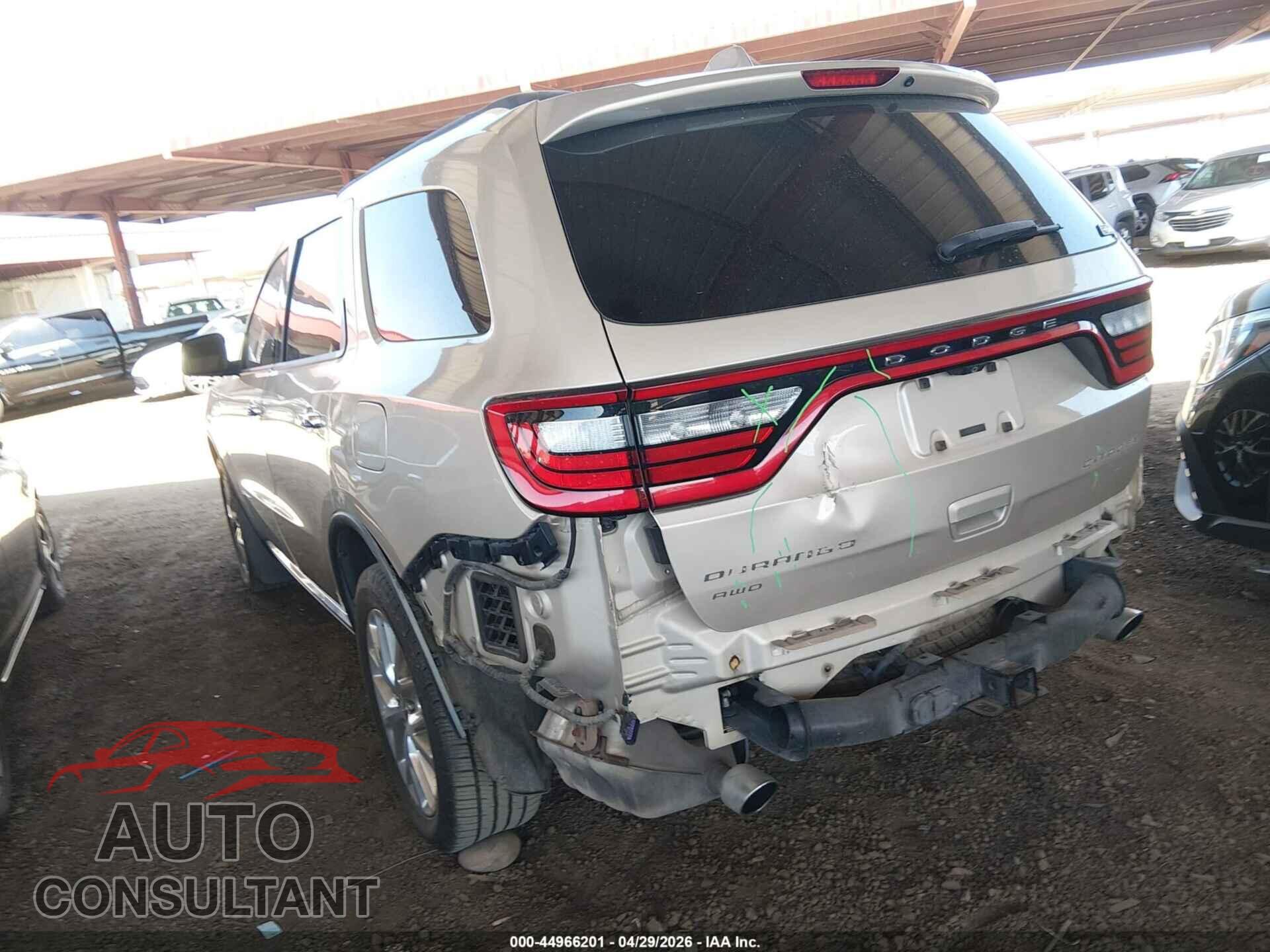 DODGE DURANGO 2014 - 1C4SDJET3EC287345