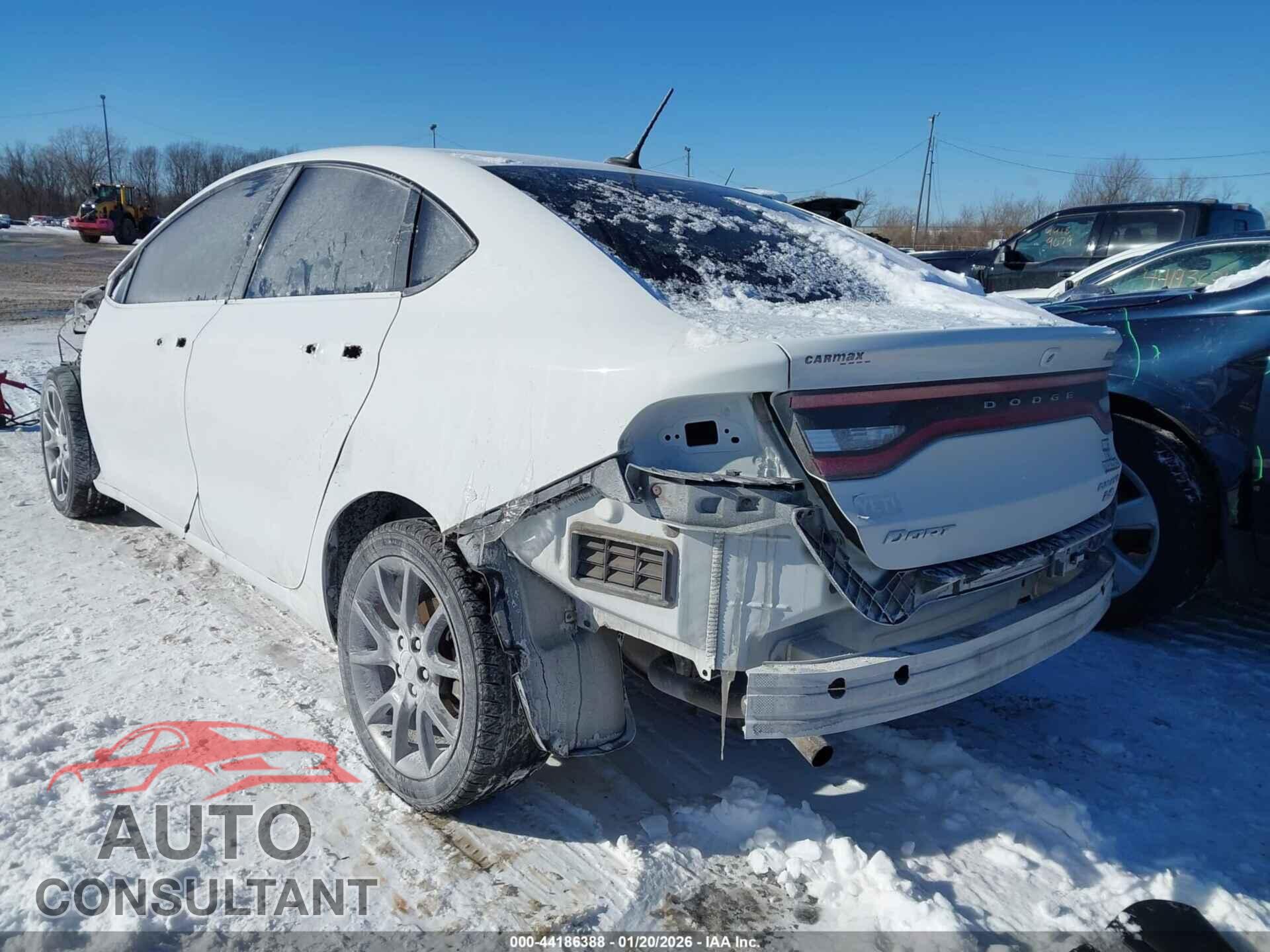 DODGE DART 2014 - 1C3CDFBB4ED743753