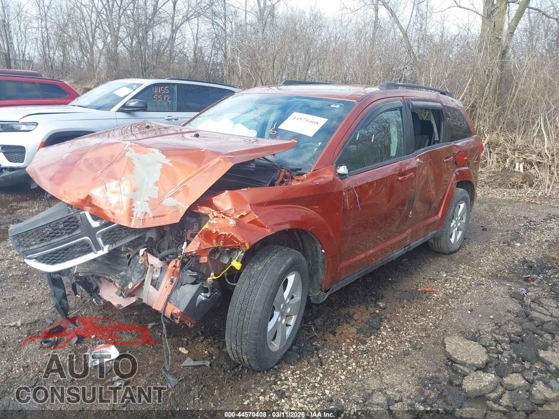 DODGE JOURNEY 2012 - 3C4PDCBG4CT373306