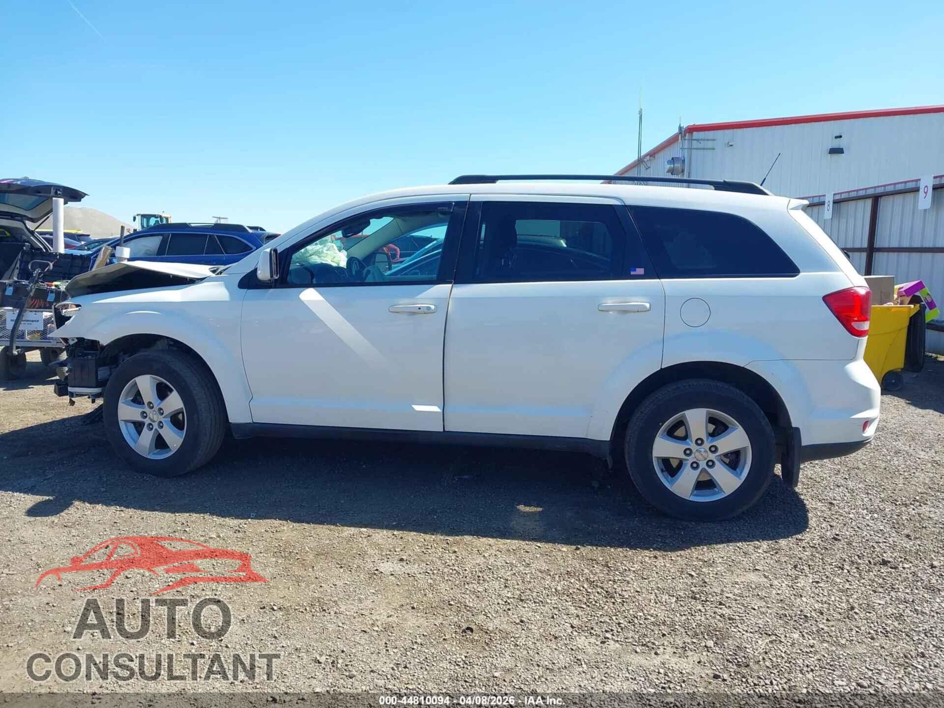 DODGE JOURNEY 2012 - 3C4PDDBG6CT138377