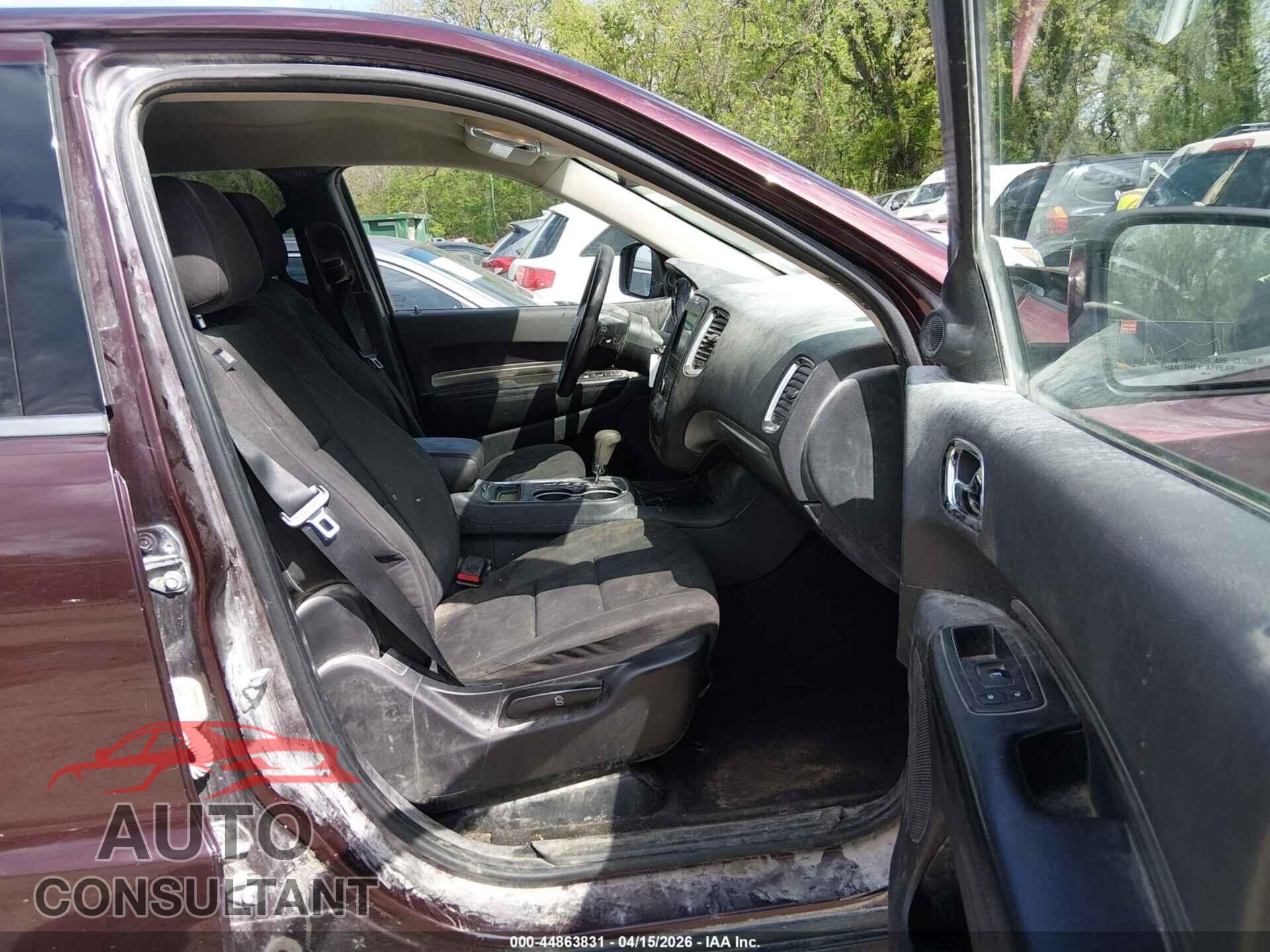 DODGE DURANGO 2012 - 1C4RDHAG1CC173163