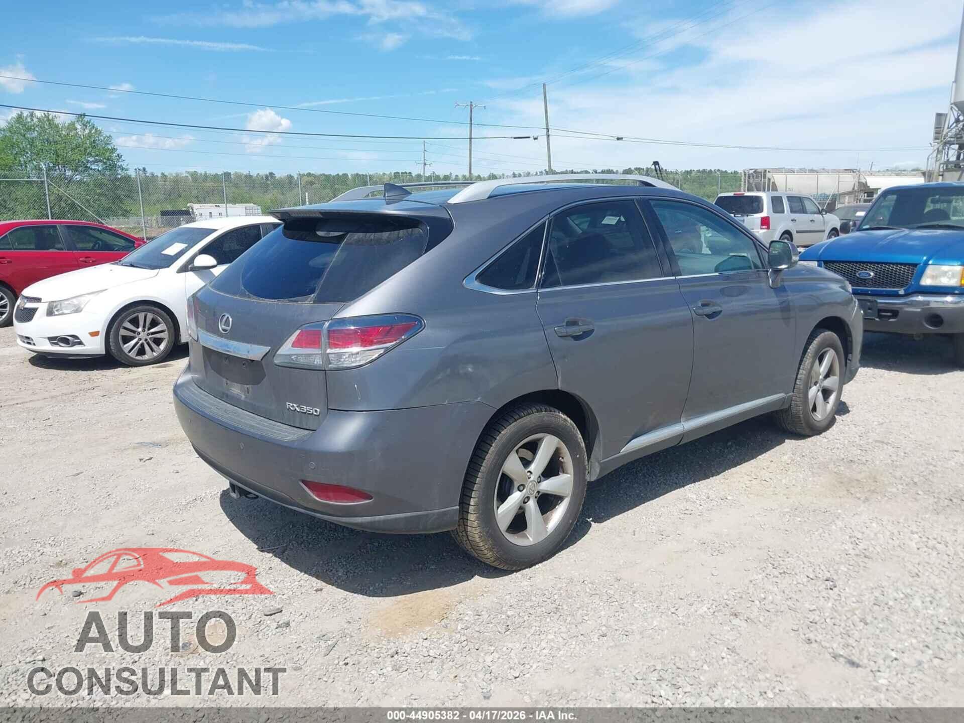 LEXUS RX 350 2014 - 2T2BK1BA0EC249907