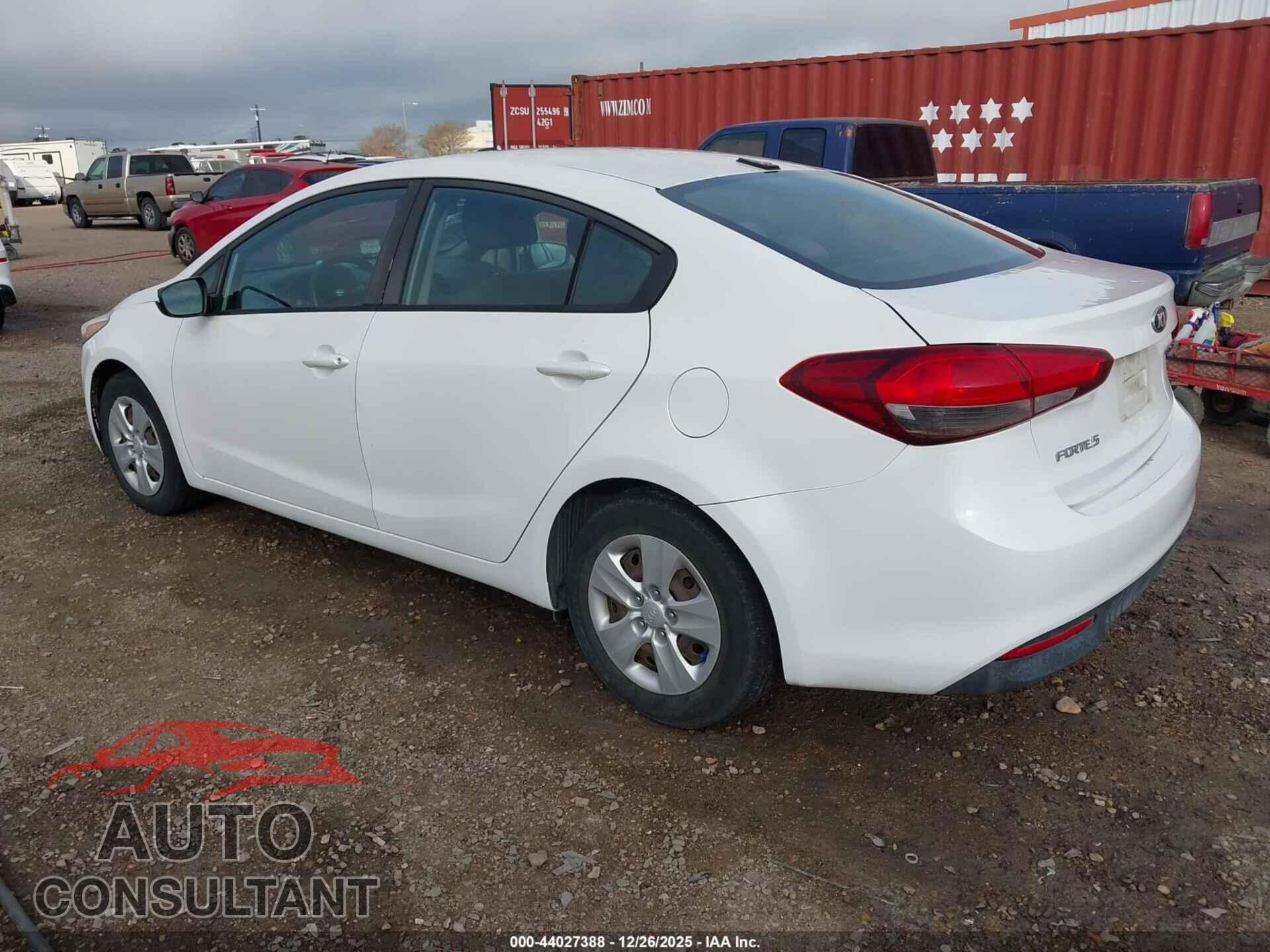 KIA FORTE 2017 - 3KPFL4A72HE057789