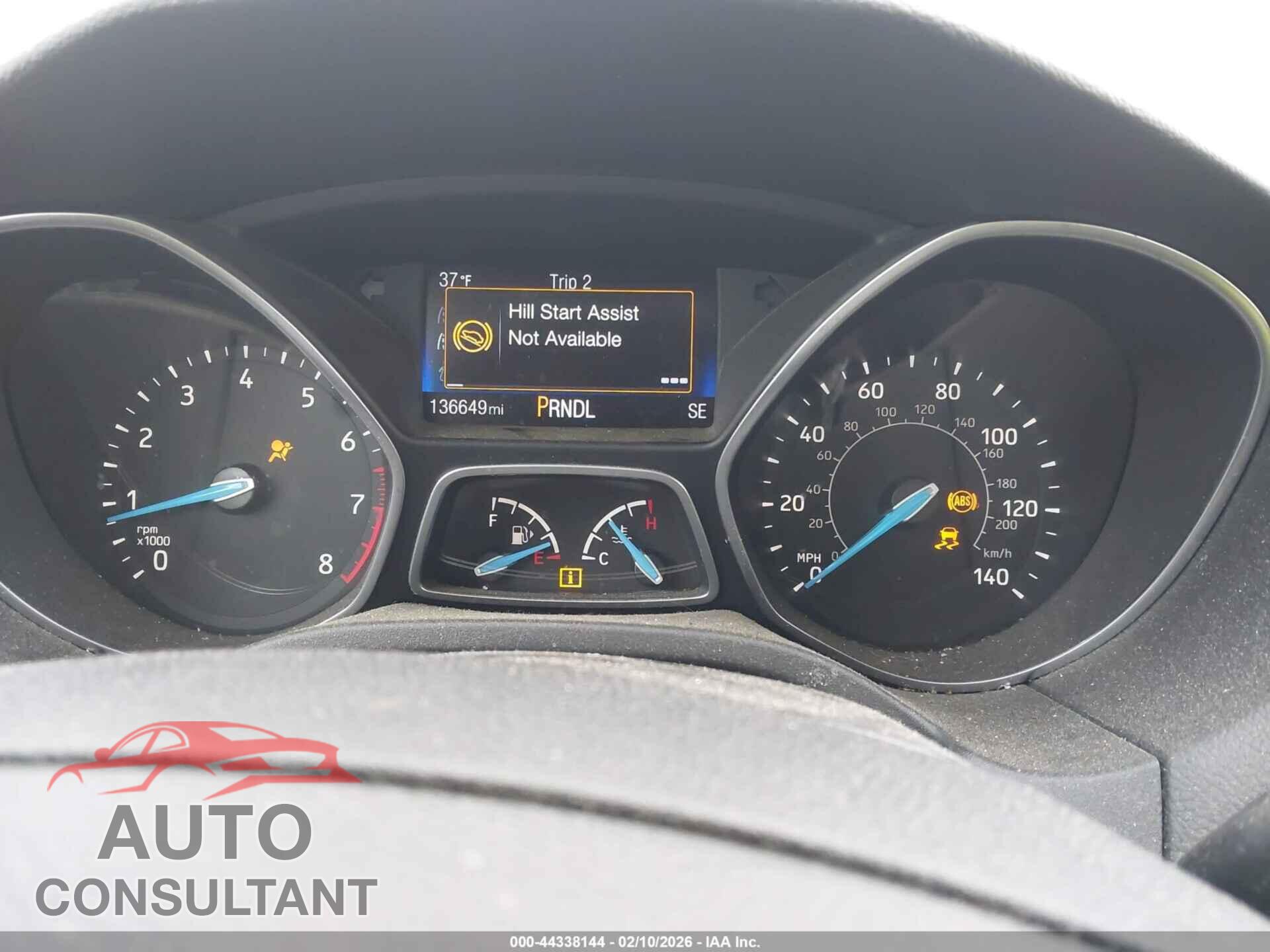 FORD FOCUS 2017 - 1FADP3F2XHL334639