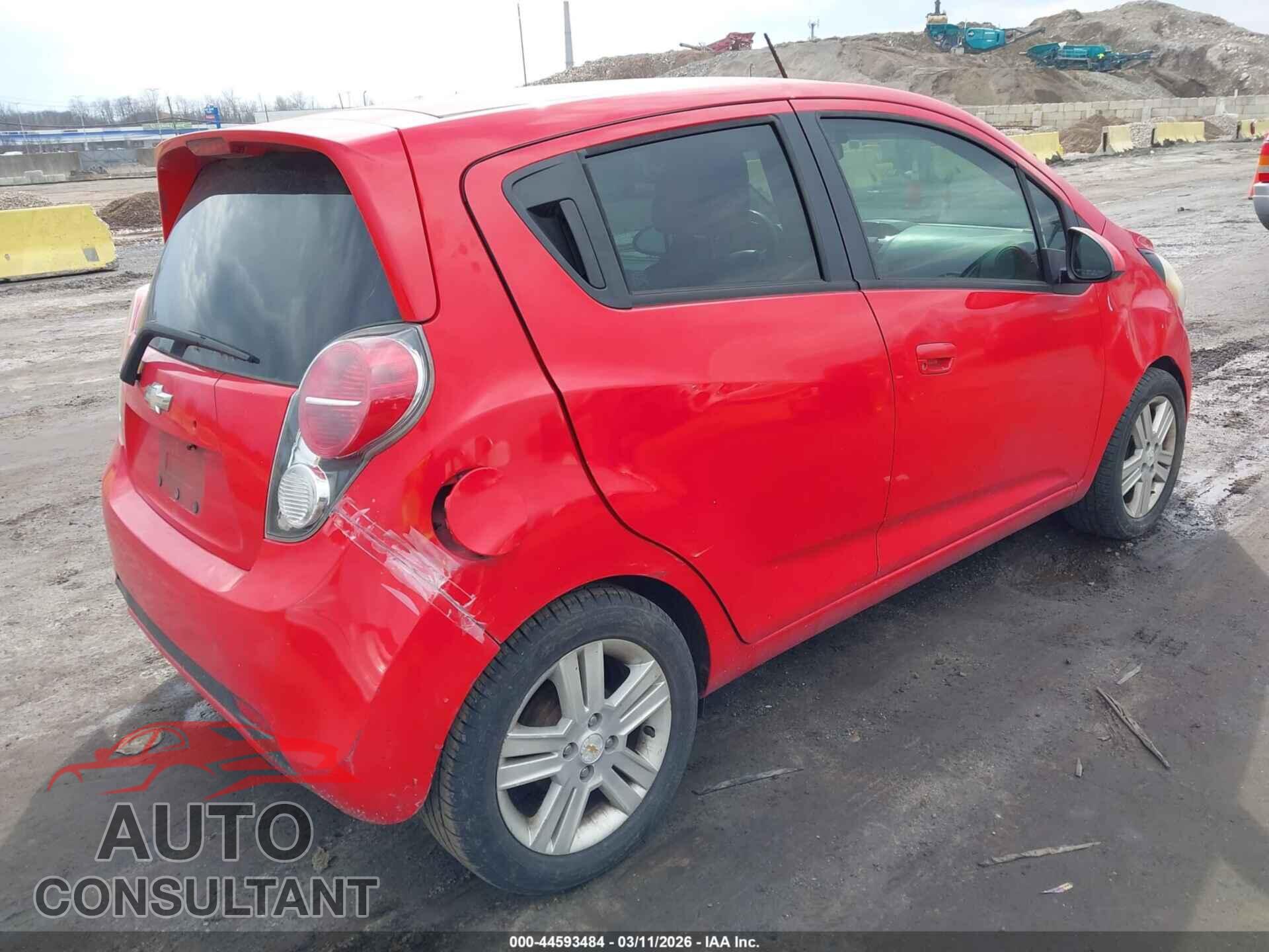 CHEVROLET SPARK 2013 - KL8CB6S96DC625389