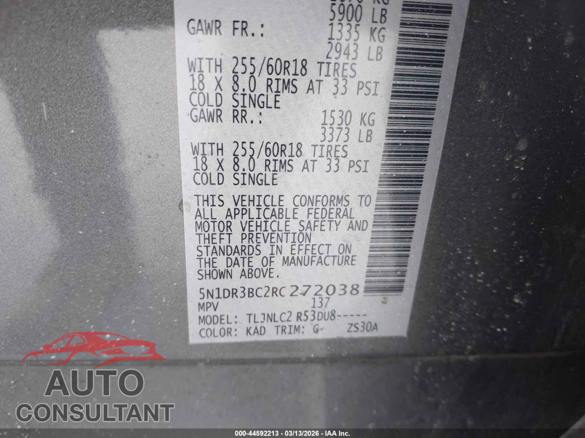 NISSAN PATHFINDER 2024 - 5N1DR3BC2RC272038