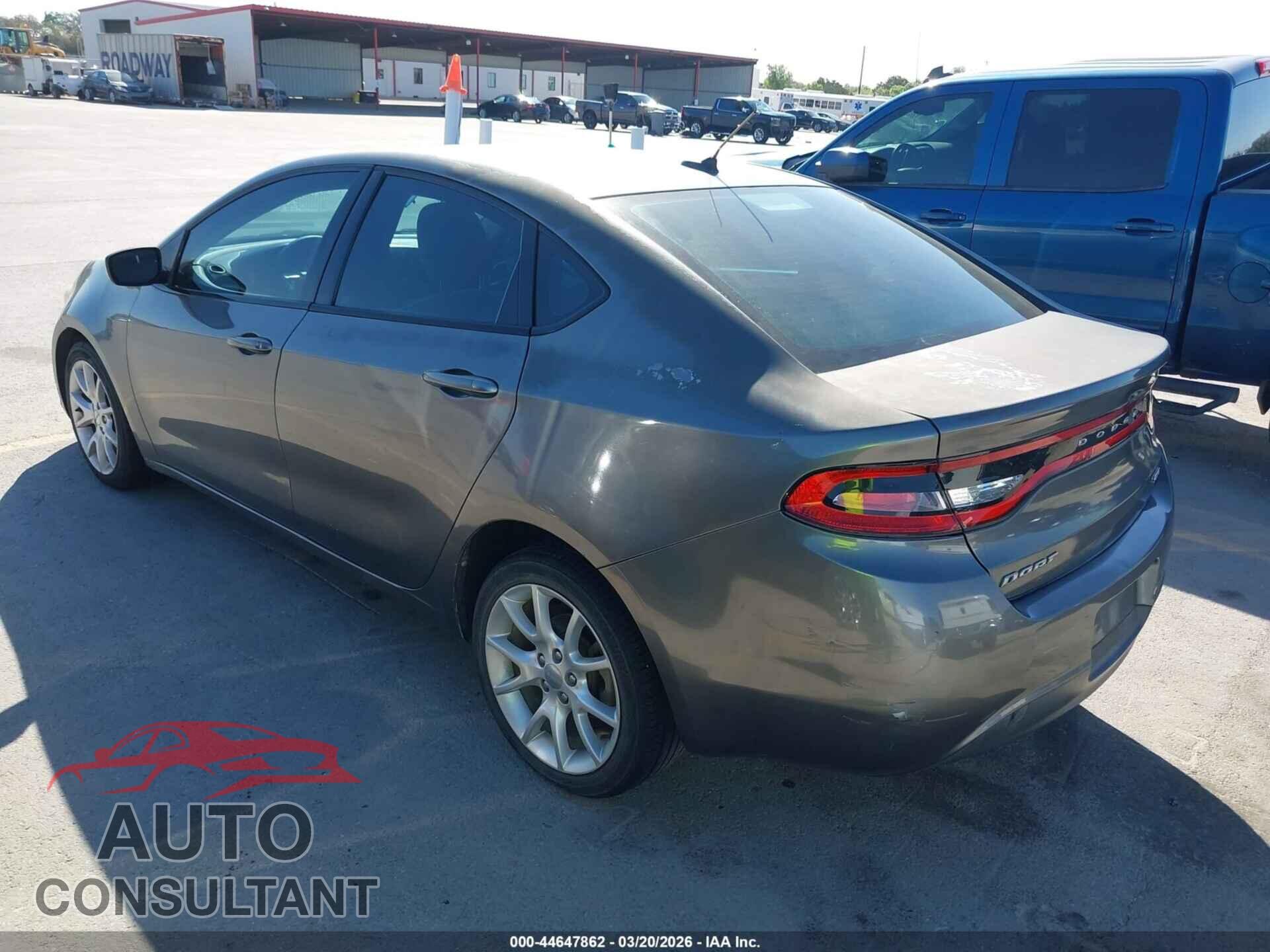 DODGE DART 2013 - 1C3CDFBA9DD148824