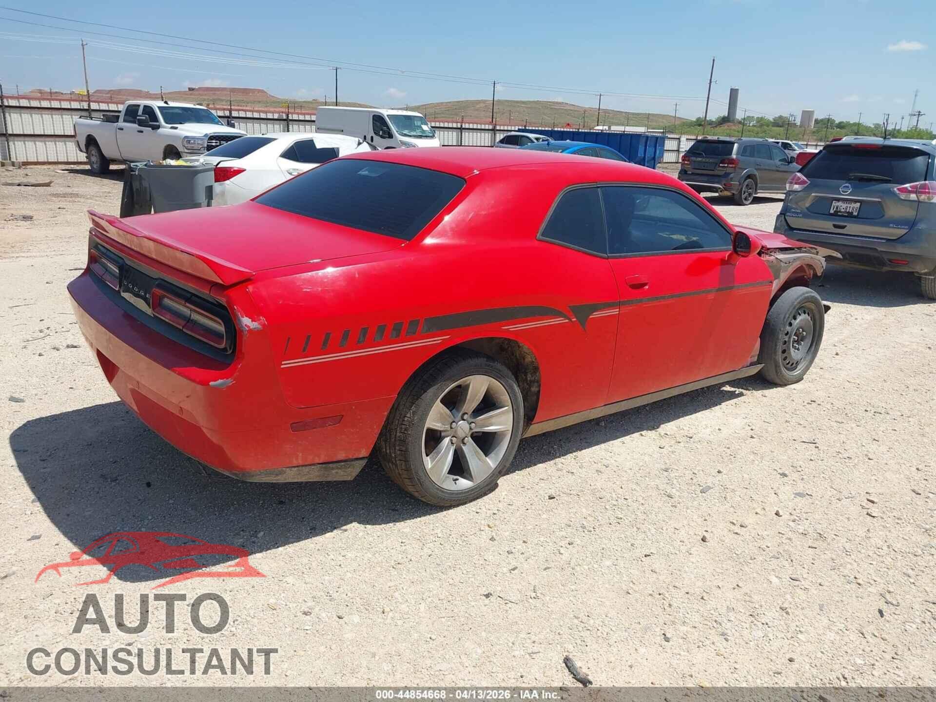 DODGE CHALLENGER 2016 - 2C3CDZAG3GH124971