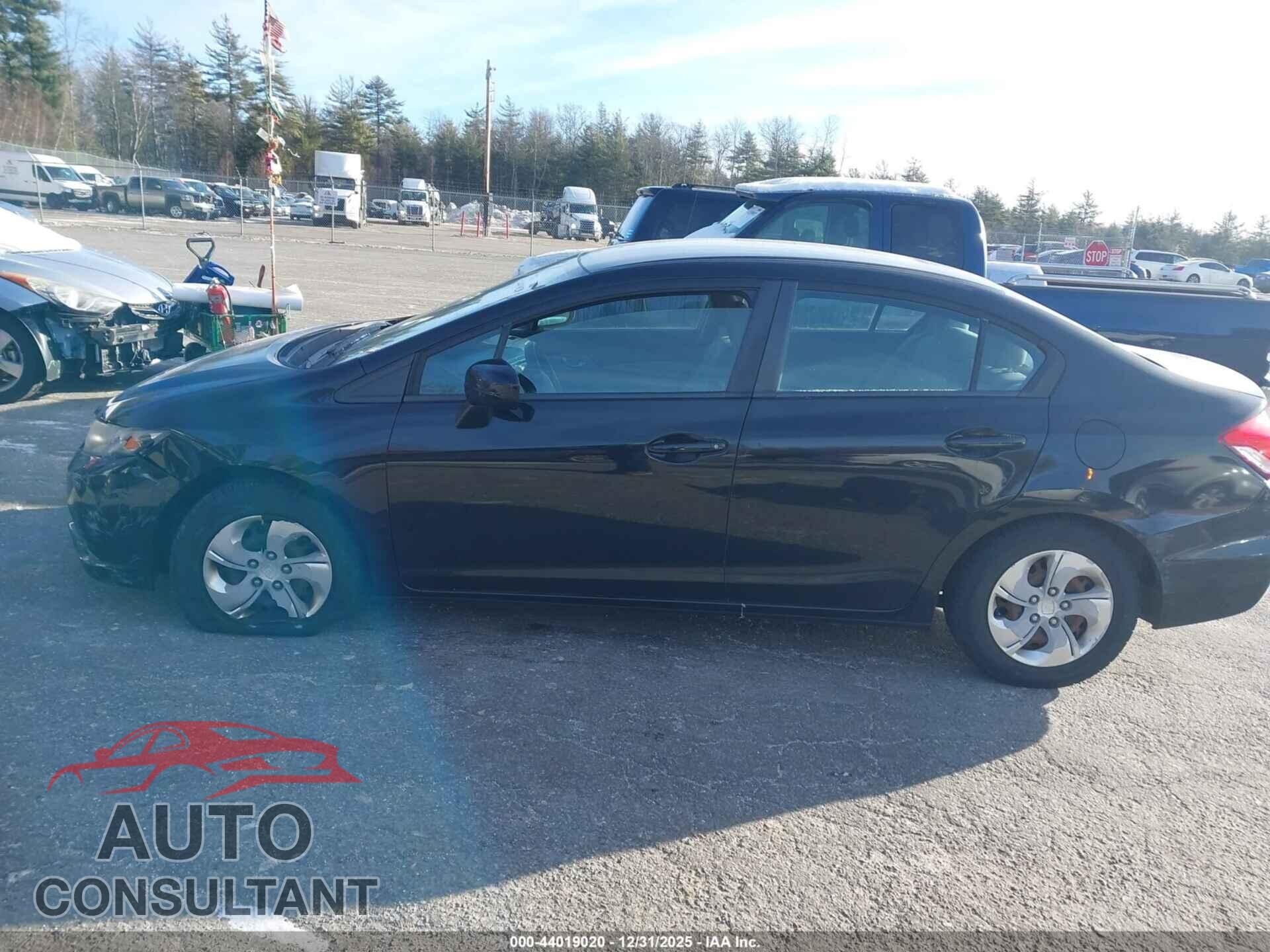 HONDA CIVIC 2014 - 2HGFB2F5XEH525669