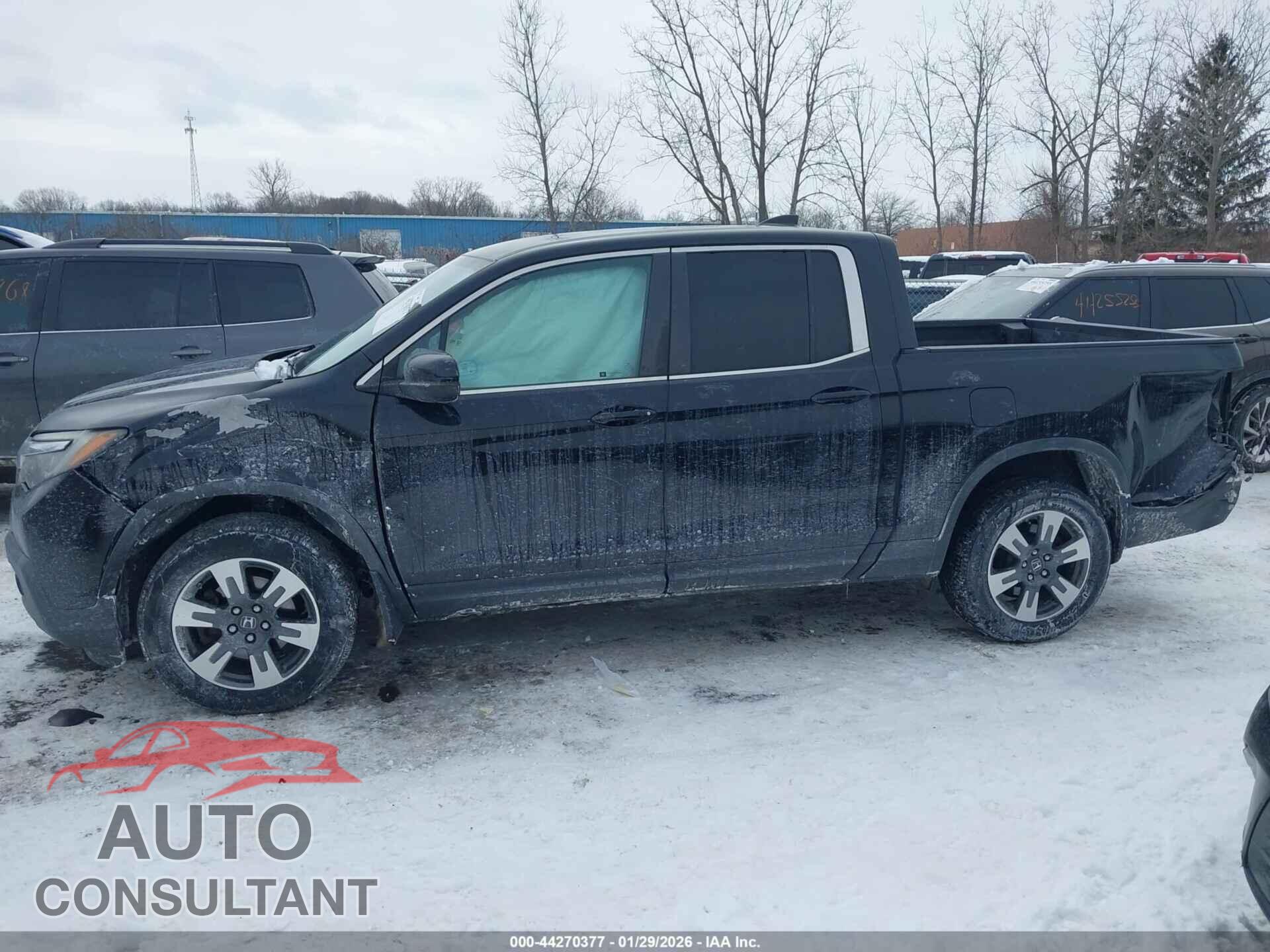 HONDA RIDGELINE 2017 - 5FPYK3F5XHB019726