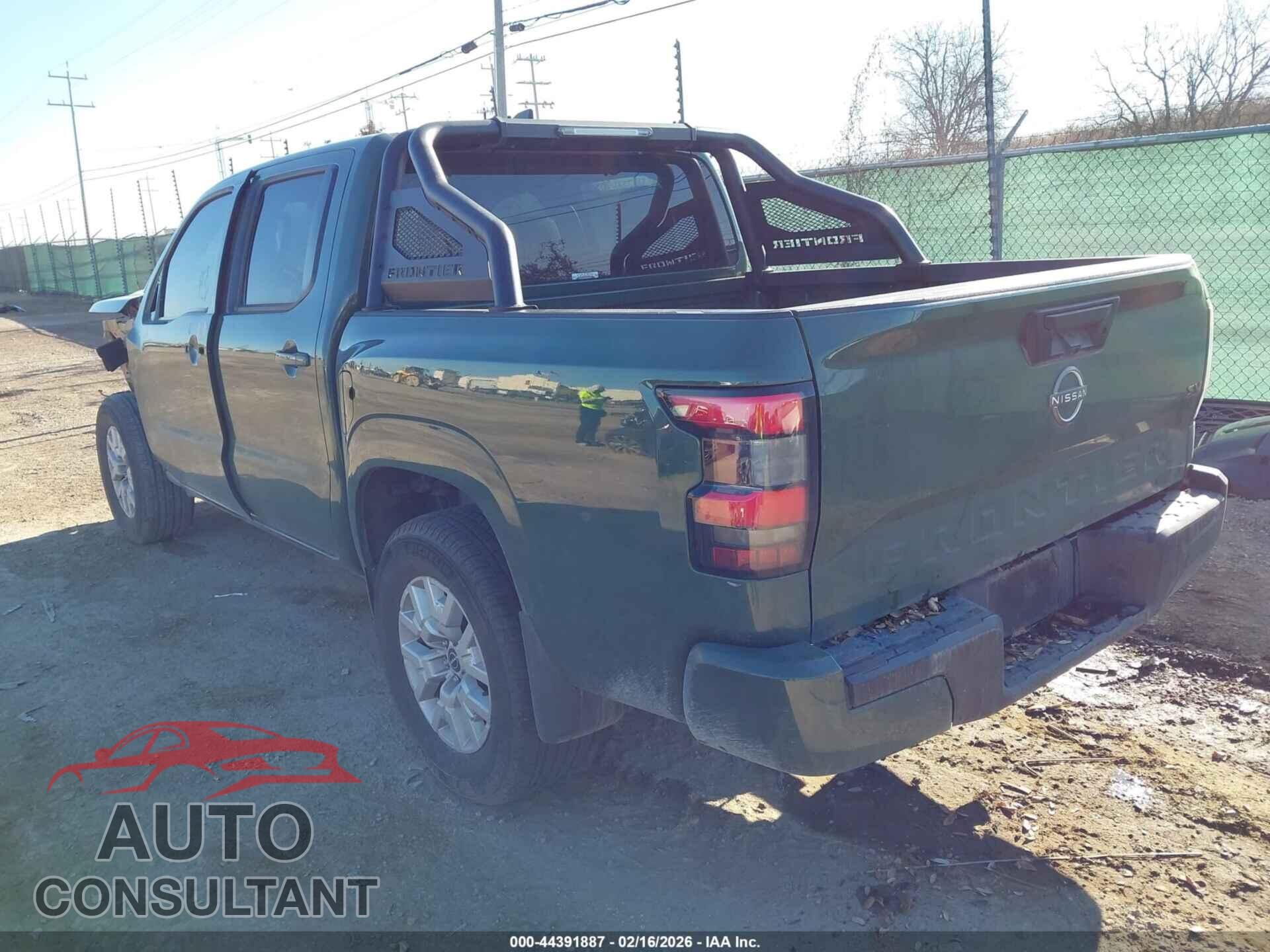 NISSAN FRONTIER 2022 - 1N6ED1EJ1NN681925