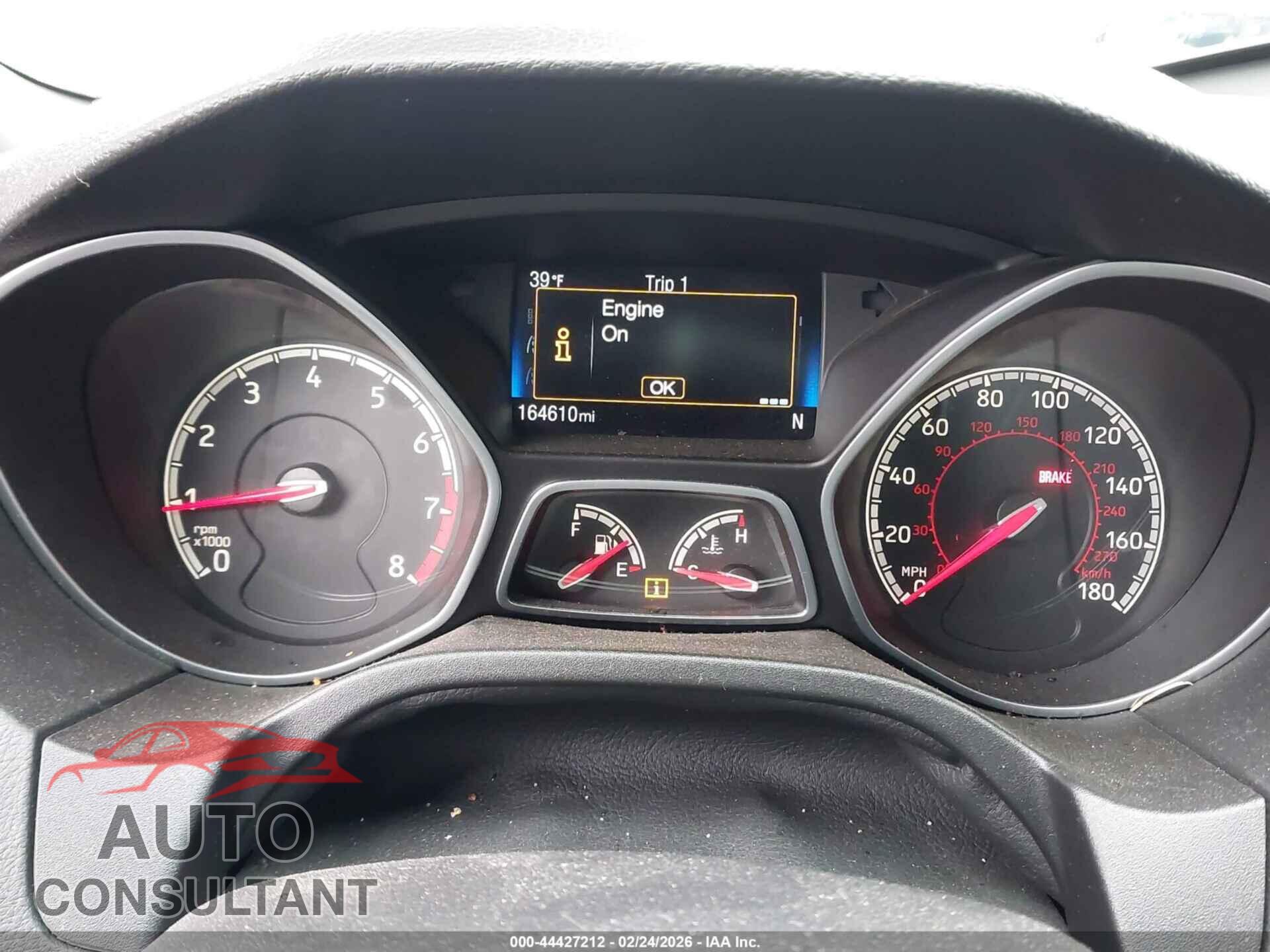 FORD FOCUS ST 2017 - 1FADP3L92HL263941